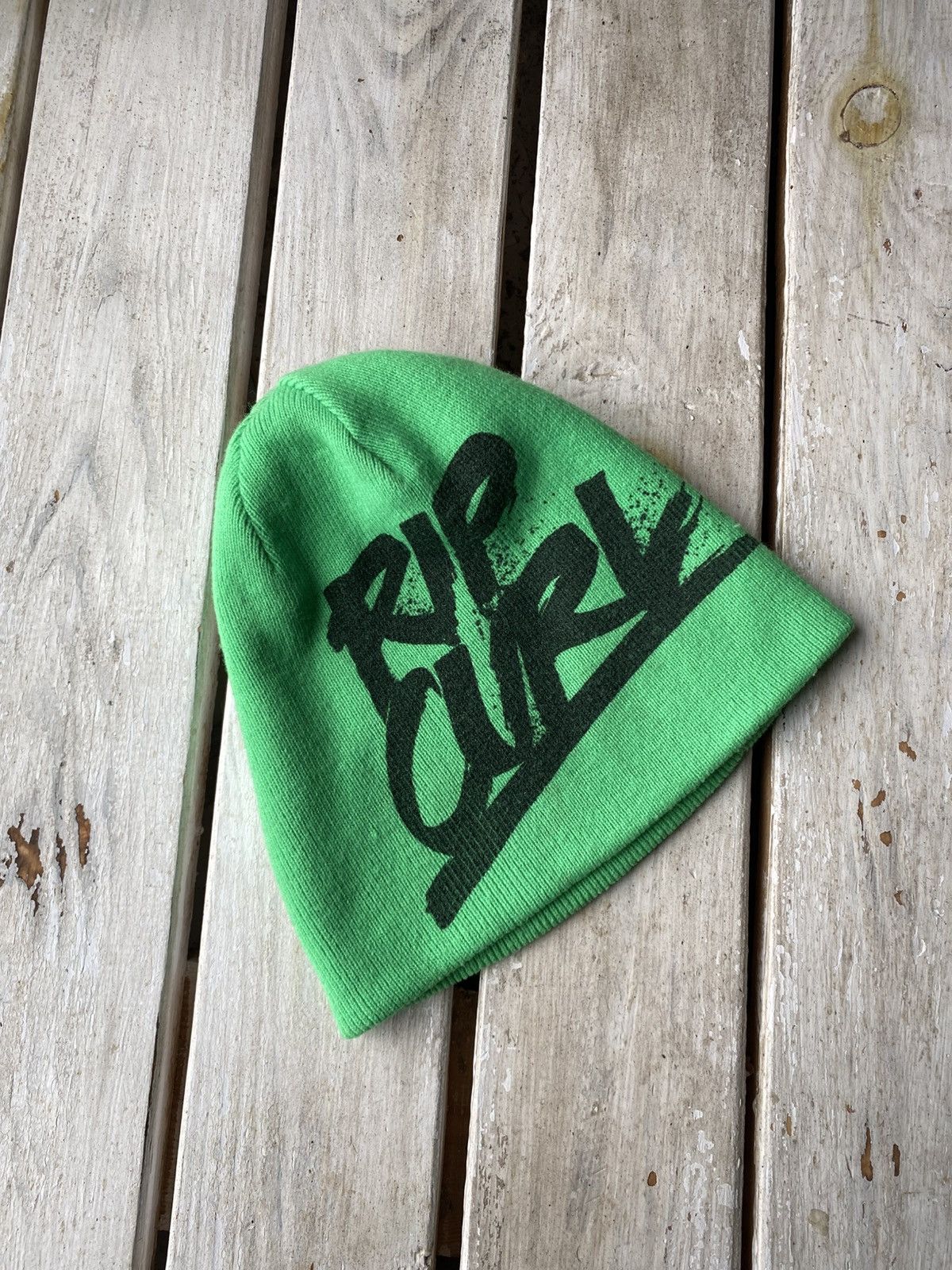 Rip Curl × Vintage Vintage 90s Y2K RIP CURL Japanese Beanie Hat Cap Size ONE SIZE - 1 Thumbnail