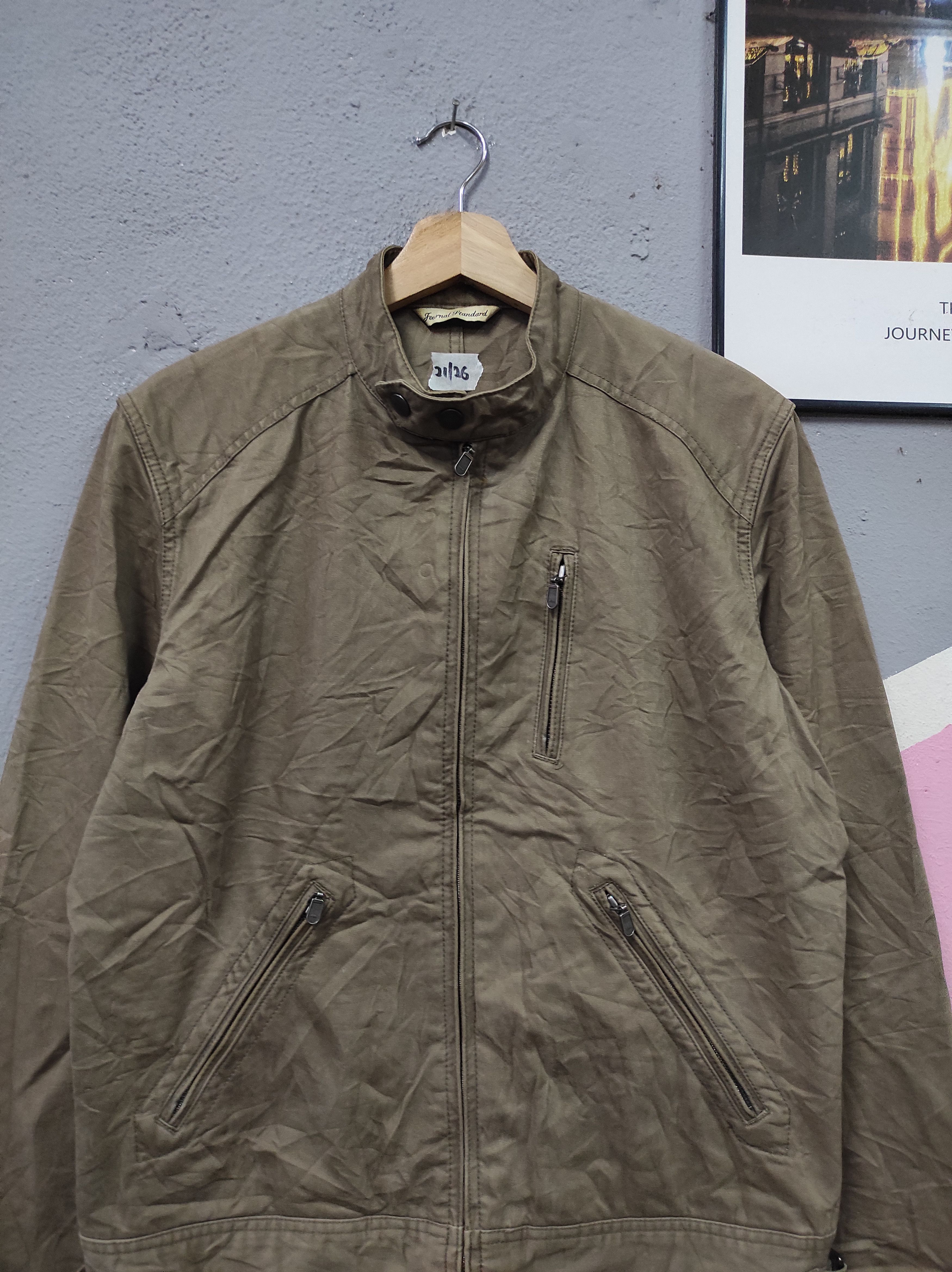 Journal Standard JOURNAL STANDARD BIKER JACKET Size US L / EU 52-54 / 3 - 2 Thumbnail