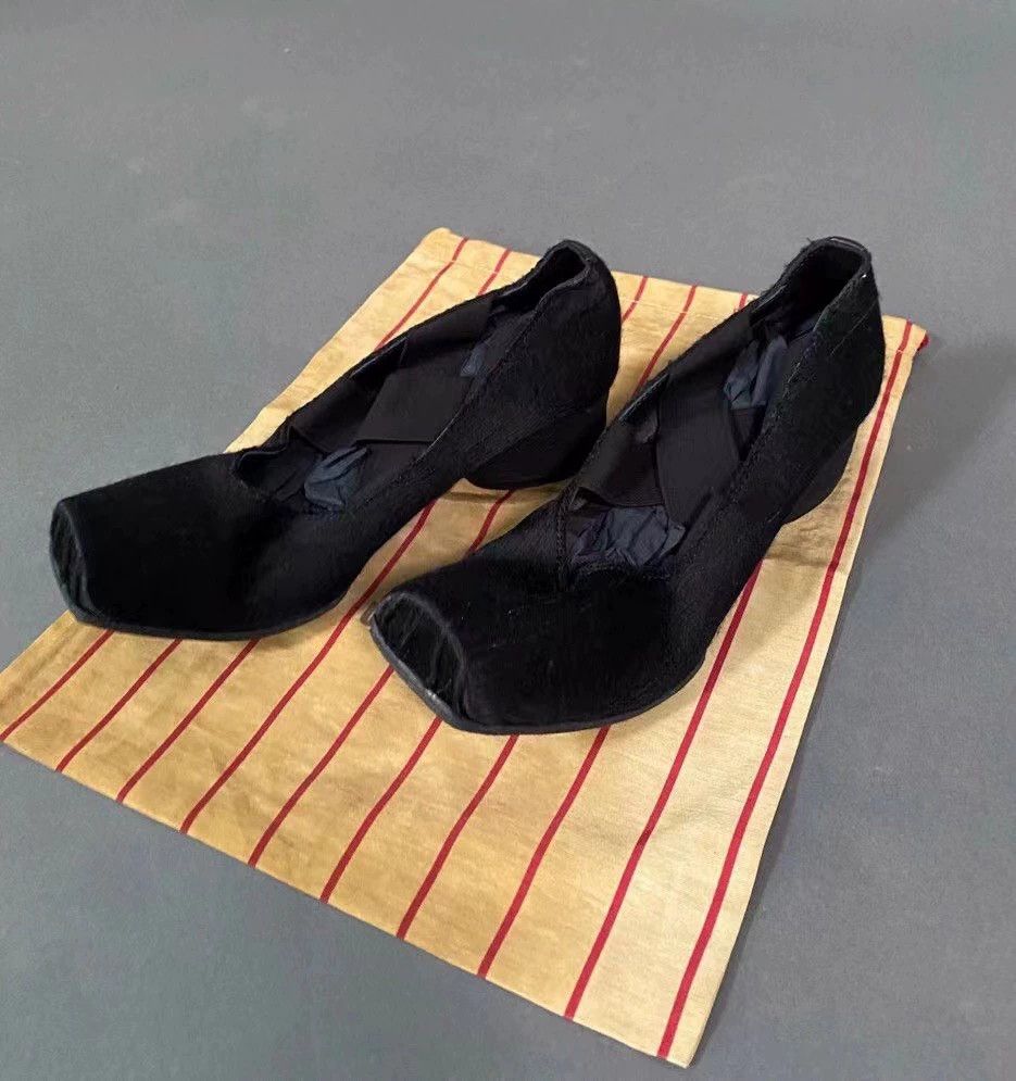 Uma Wang UMA WANG Satin 4.5cm Heeled Ballet Shoes Women's 38 New Size US 7.5 / IT 37.5 - 1 Thumbnail