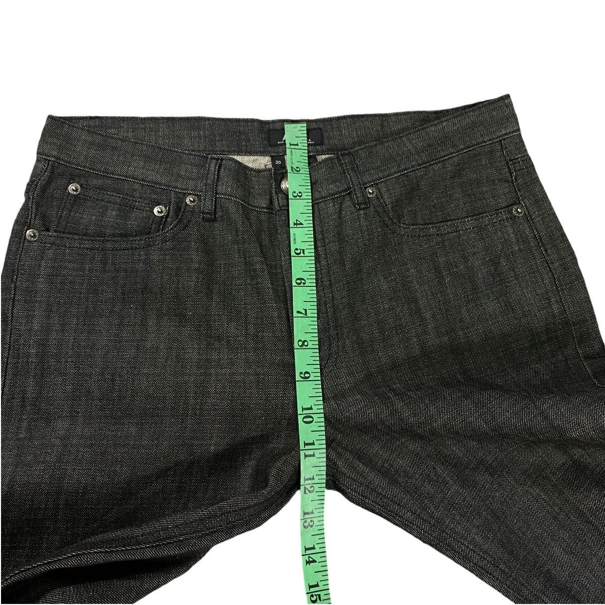 A.P.C. × If Six Was Nine A.p.c. Petit Standard Denim Non Selvedge Dark Grey Colour Size US 30 / EU 46 - 11 Thumbnail