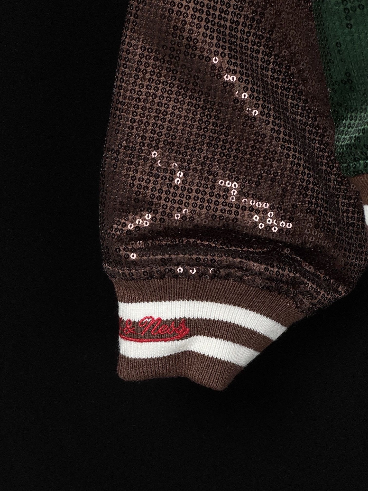 Mitchell & Ness × Supreme Supreme Mitchell & Ness Sequin Varsity Jacket Size US M / EU 48-50 / 2 - 10 Thumbnail