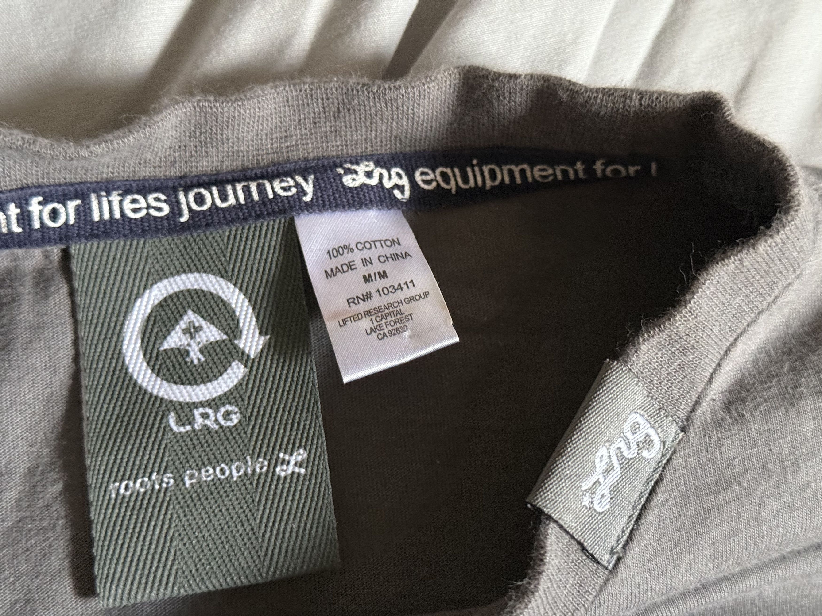 LRG LRG Lifted Research Group Tee shirt size medium Size US M / EU 48-50 / 2 - 4 Thumbnail
