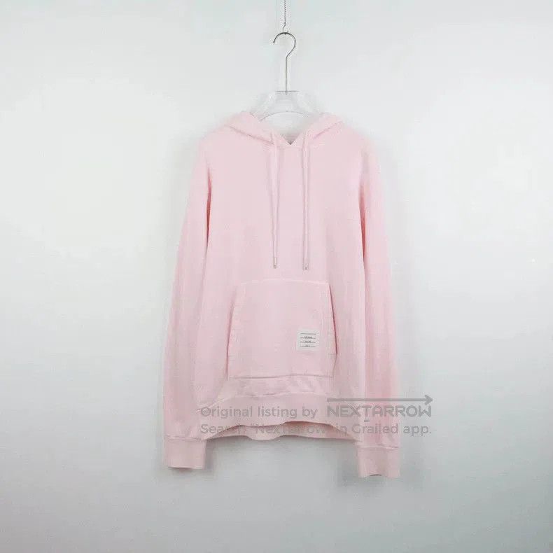Thom Browne Thom Browne Pink Hoodie Sweatshirt. Size US XS / EU 42 / 0 - 1 Thumbnail