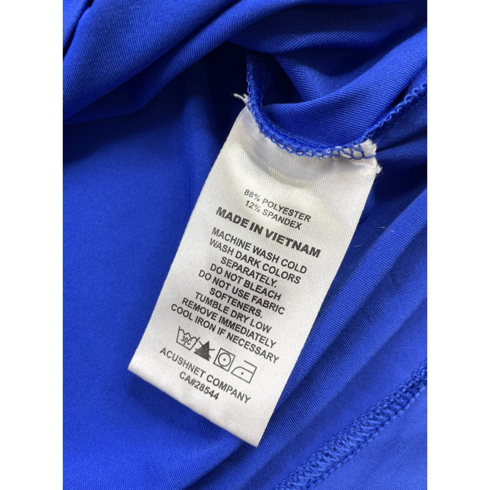 Footjoy Footjoy Mens Polo Shirt Golf FOX SPORTS USGA size Medium Polo Shirt Casual Activewear Blue 31 Chest 22.5 Sleeve Short Logo Modern Preppy Sports Mens Size US M / EU 48-50 / 2 - 4 Thumbnail