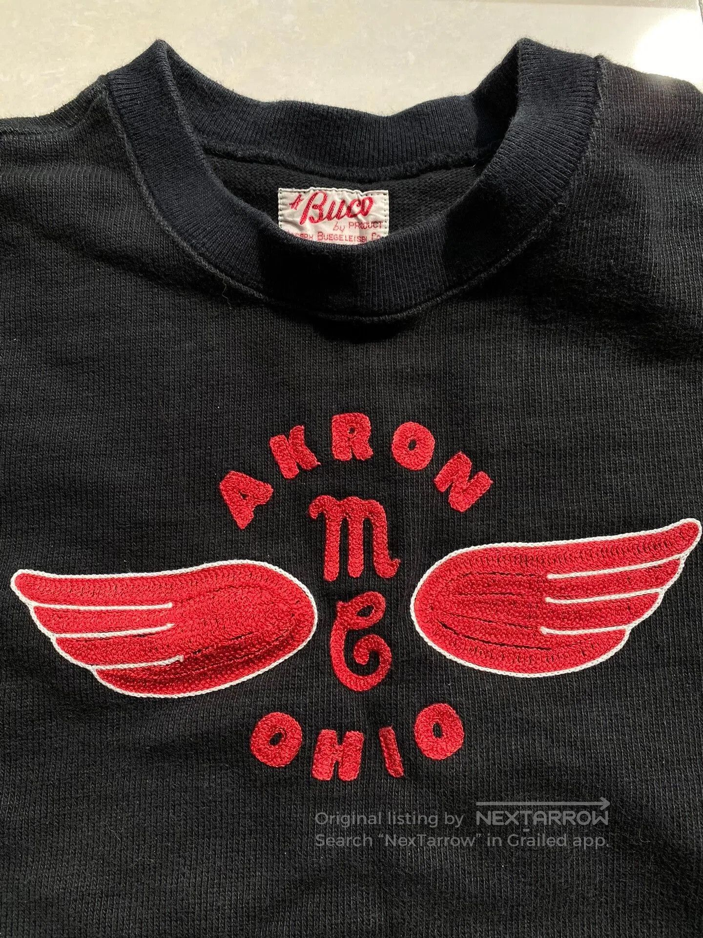 The Real McCoy's realmccoy motorcycle style sweatshirt. Size US M / EU 48-50 / 2 - 4 Thumbnail