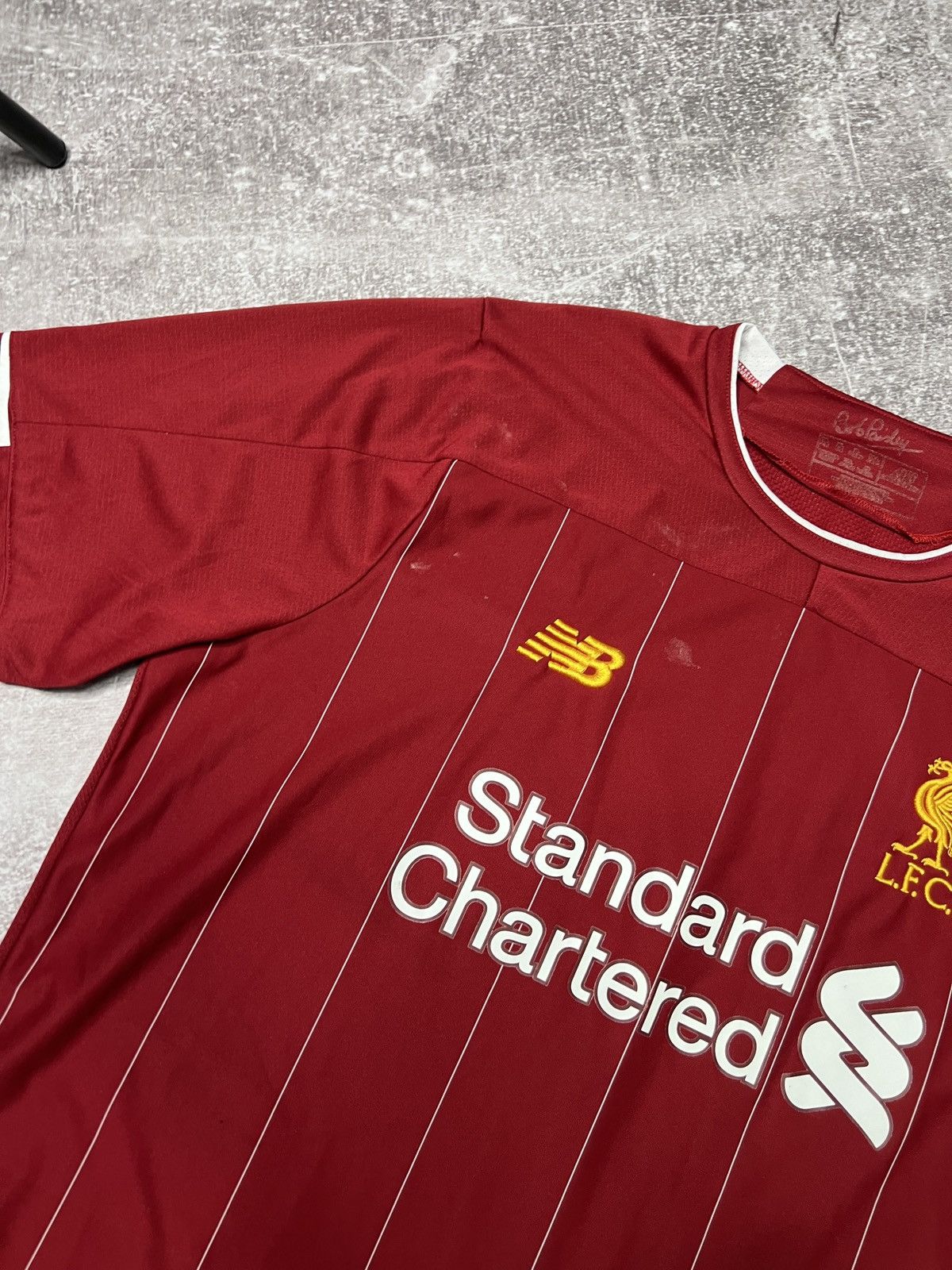 New Balance New Balance Liverpool 125 years 2017 Jersey Football T Shirt Size US XL / EU 56 / 4 - 4 Thumbnail