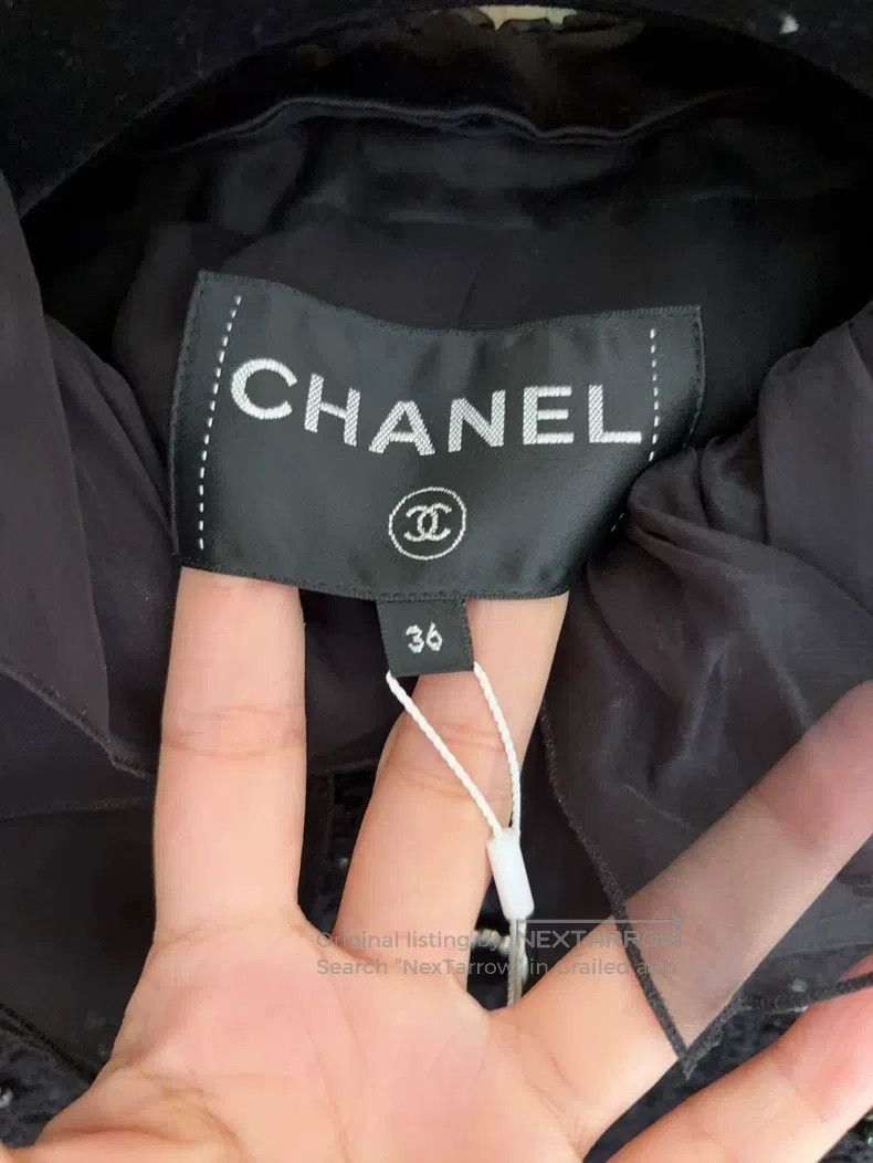 Chanel Chanel Handicraft workshop studded beaded coat Size XS / US 0-2 / IT 36-38 - 6 Thumbnail