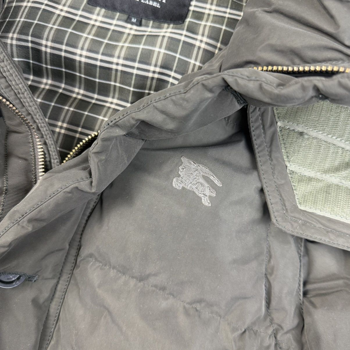Burberry Burberry Black Label Khaki Puffer Jacket Size US M / EU 48-50 / 2 - 4 Thumbnail