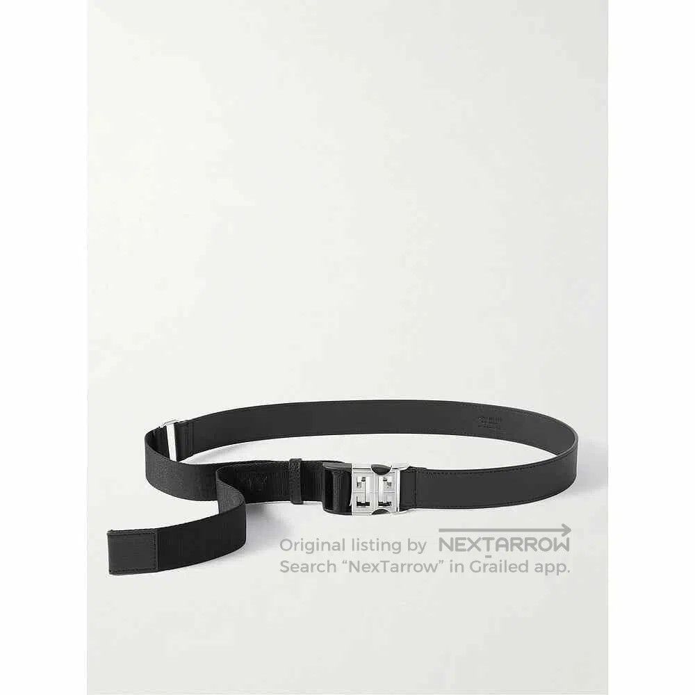 Givenchy Givenchy Spliced Leather Canvas Belt. Size ONE SIZE - 3 Thumbnail