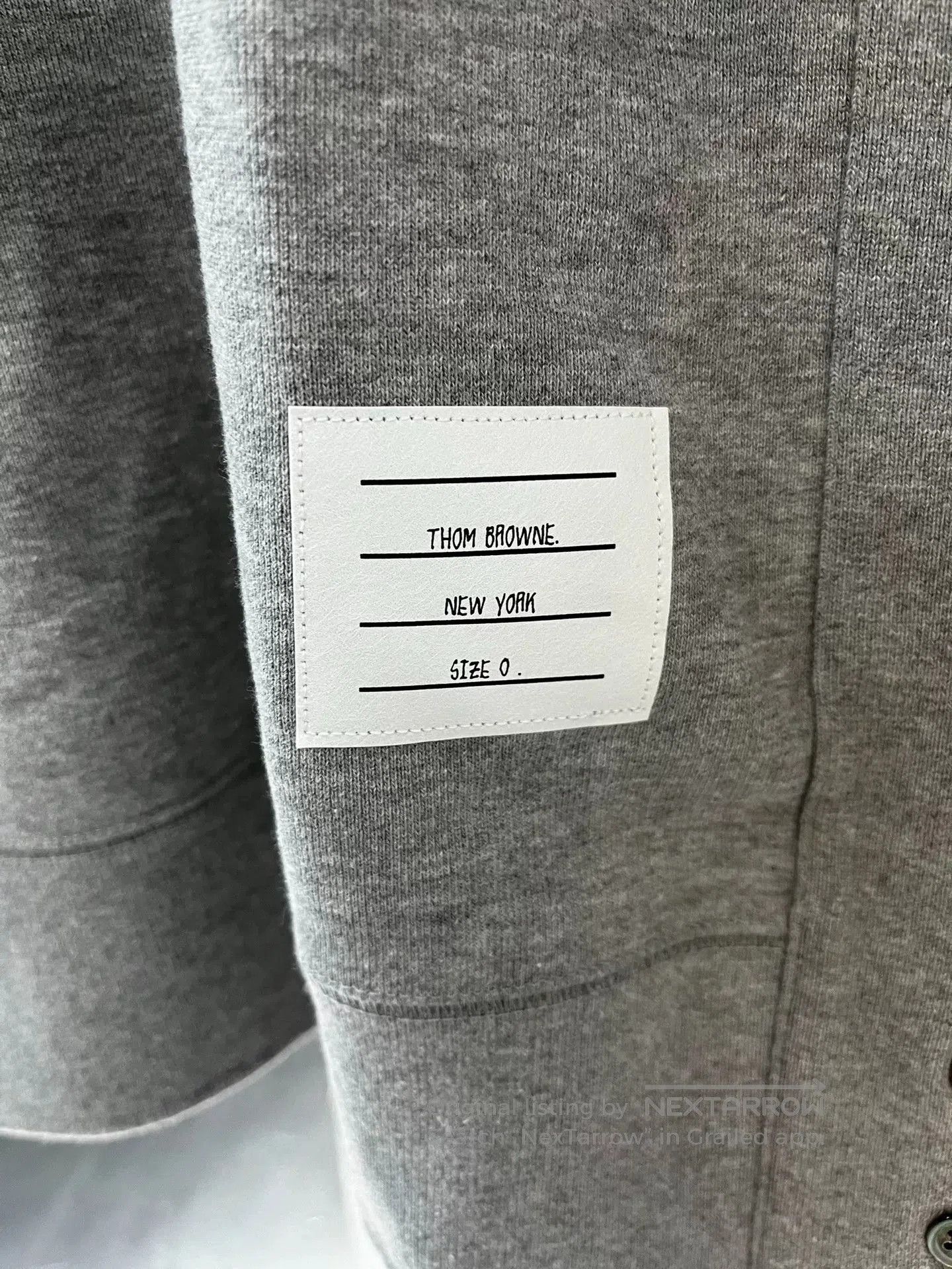 Thom Browne Thom Browne Gray Sweatshirt Size 0. Size US XS / EU 42 / 0 - 3 Thumbnail
