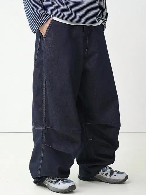 Jean Super Baggy 90s Denim Jeans Drip Size US 34 / EU 50 - 1 Thumbnail