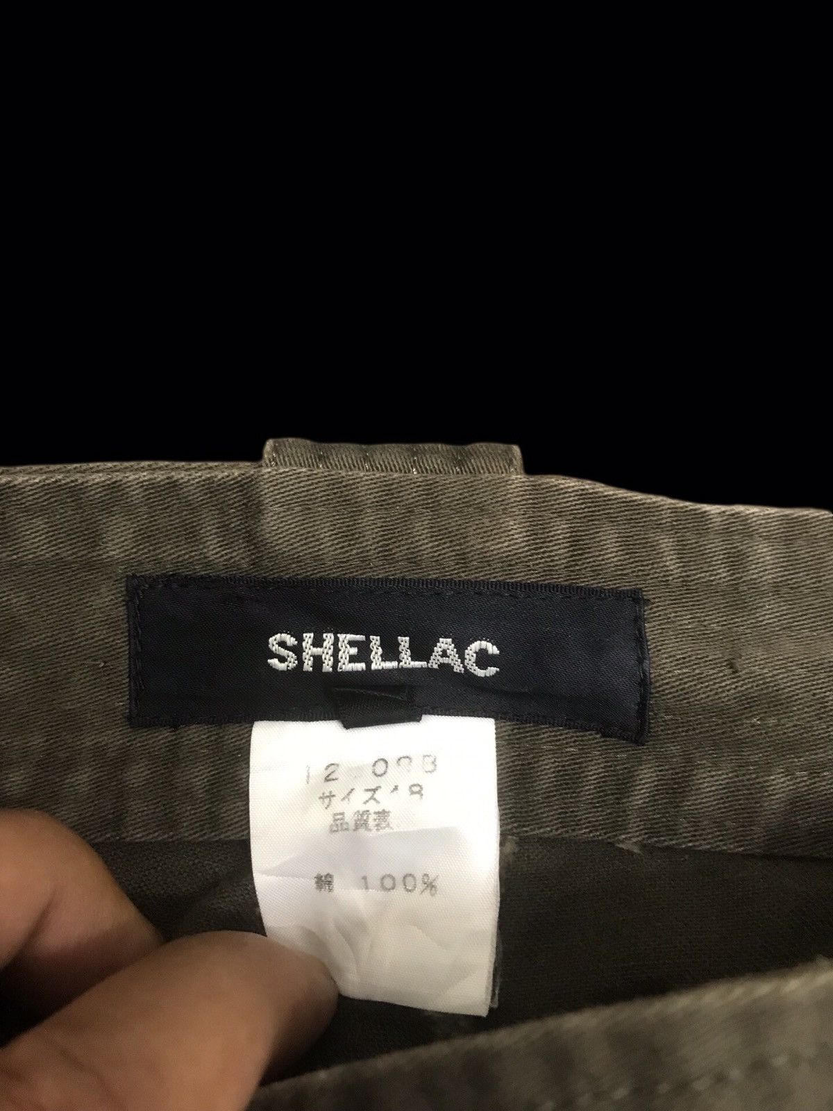 Japanese Brand 💥BAGGY💥ARCHIVAL SHELLAC MULTIPOCKETS ZIPPER PANT F426 Size US 34 / EU 50 - 11 Thumbnail