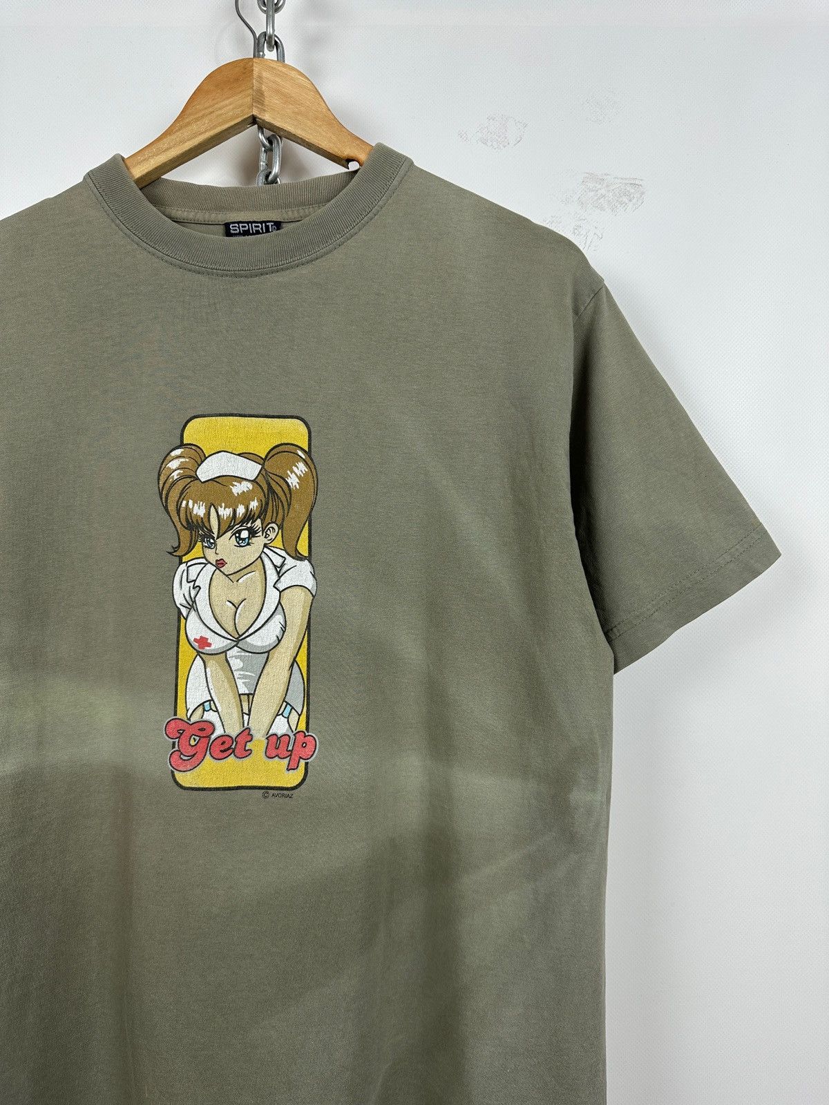 Girl Skateboards Vintage Spirit Get Up Hook Ups Nurse Girl Skateboard T-Shirt Size US L / EU 52-54 / 3 - 6 Thumbnail
