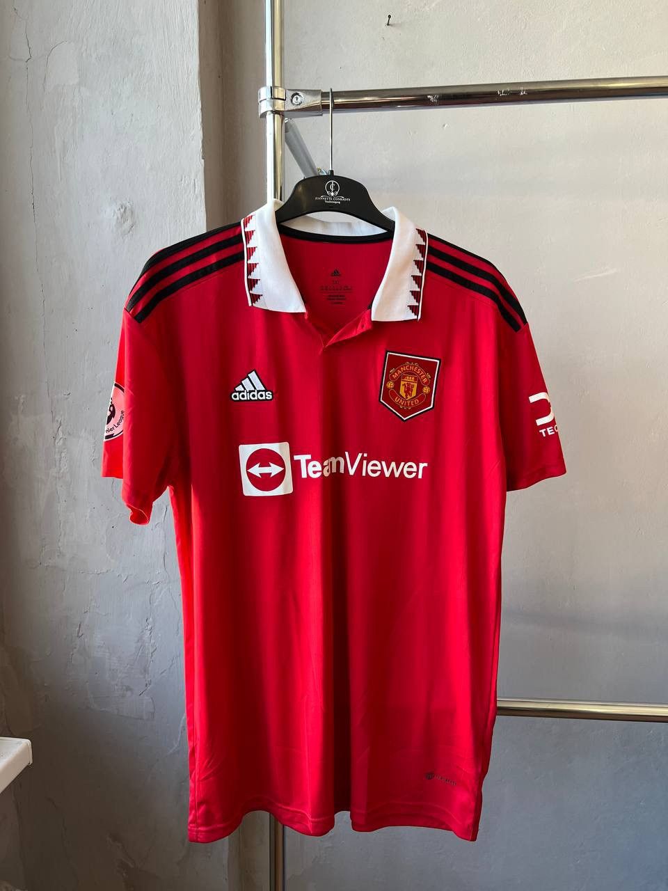 Adidas 2022/23 MANCHESTER UNITED HOME SOCCER JERSEY FOOTBALL SHIRT Size US XXL / EU 58 / 5 - 2 Thumbnail