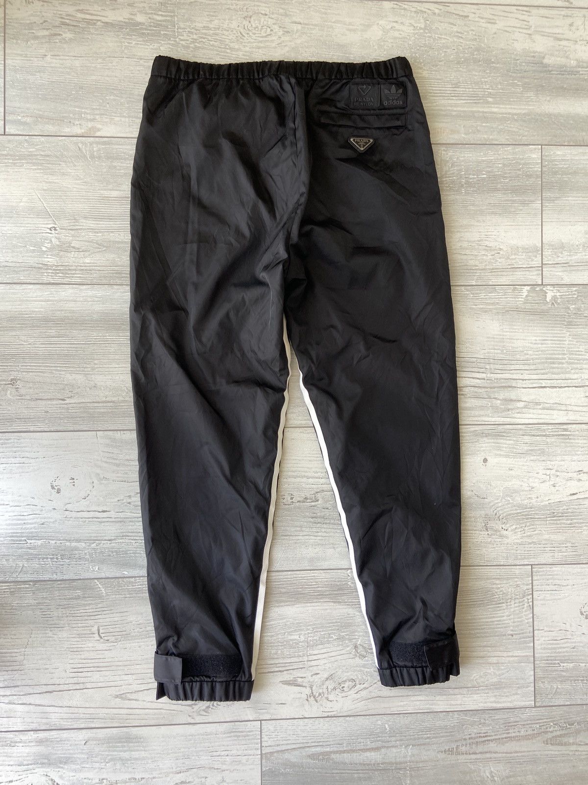 Adidas × Prada Prada x Adidas Re-Nylon Pants Black Size US 42 / EU 58 - 18 Thumbnail