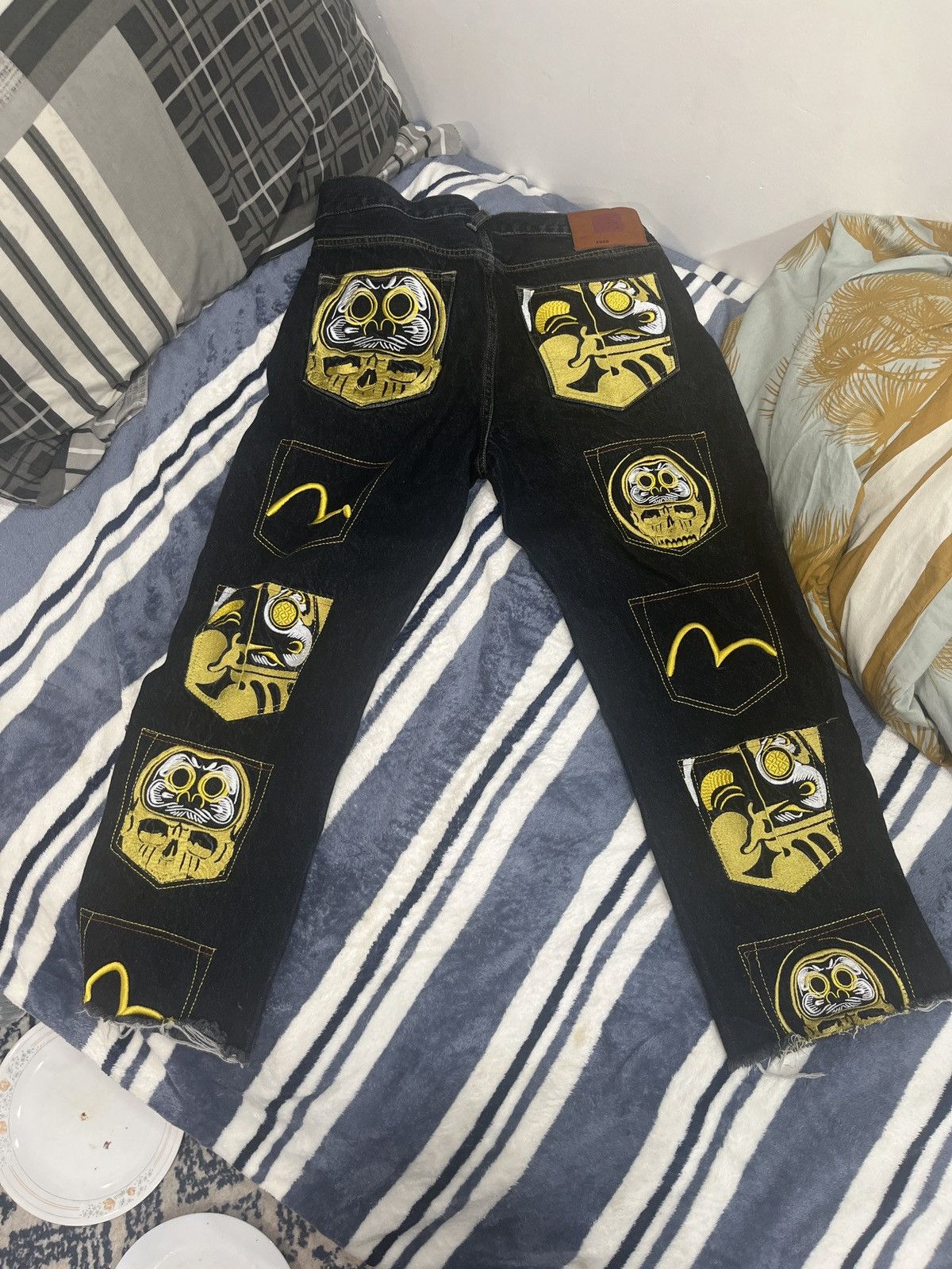 Evisu Evisu rare pants Size US 32 / EU 48 - 1 Thumbnail