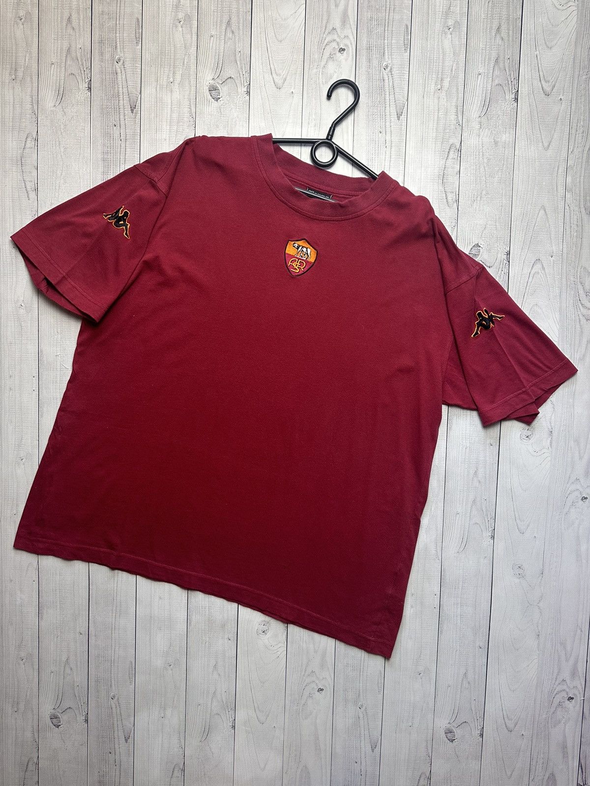 Kappa × Vintage Vintage kappa AS Roma soccer tee logo size XXL Size US XXL / EU 58 / 5 - 1 Thumbnail