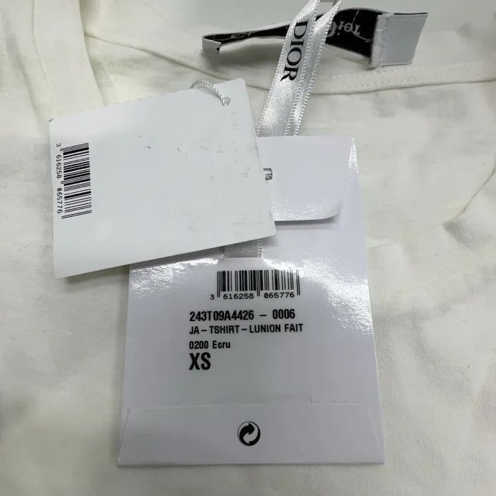 Other Dior Logo Print Oversized T-Shirt for Women 0079-2507 Size XS / US 0-2 / IT 36-38 - 4 Thumbnail