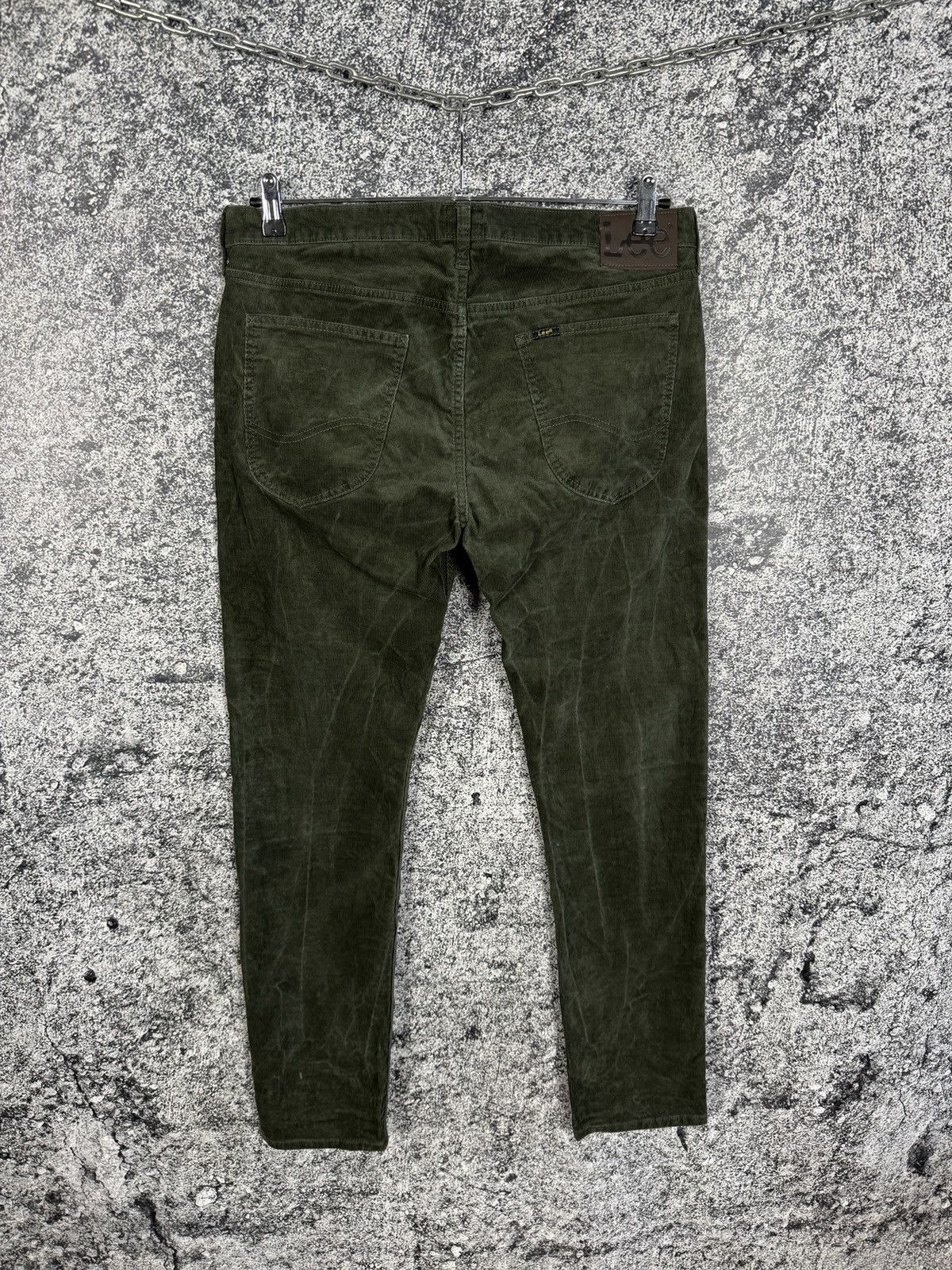 Lee LEE Slim Tapered Velvet Pants Vintage Trousers Size W34 L32 Size US 34 / EU 50 - 10 Thumbnail