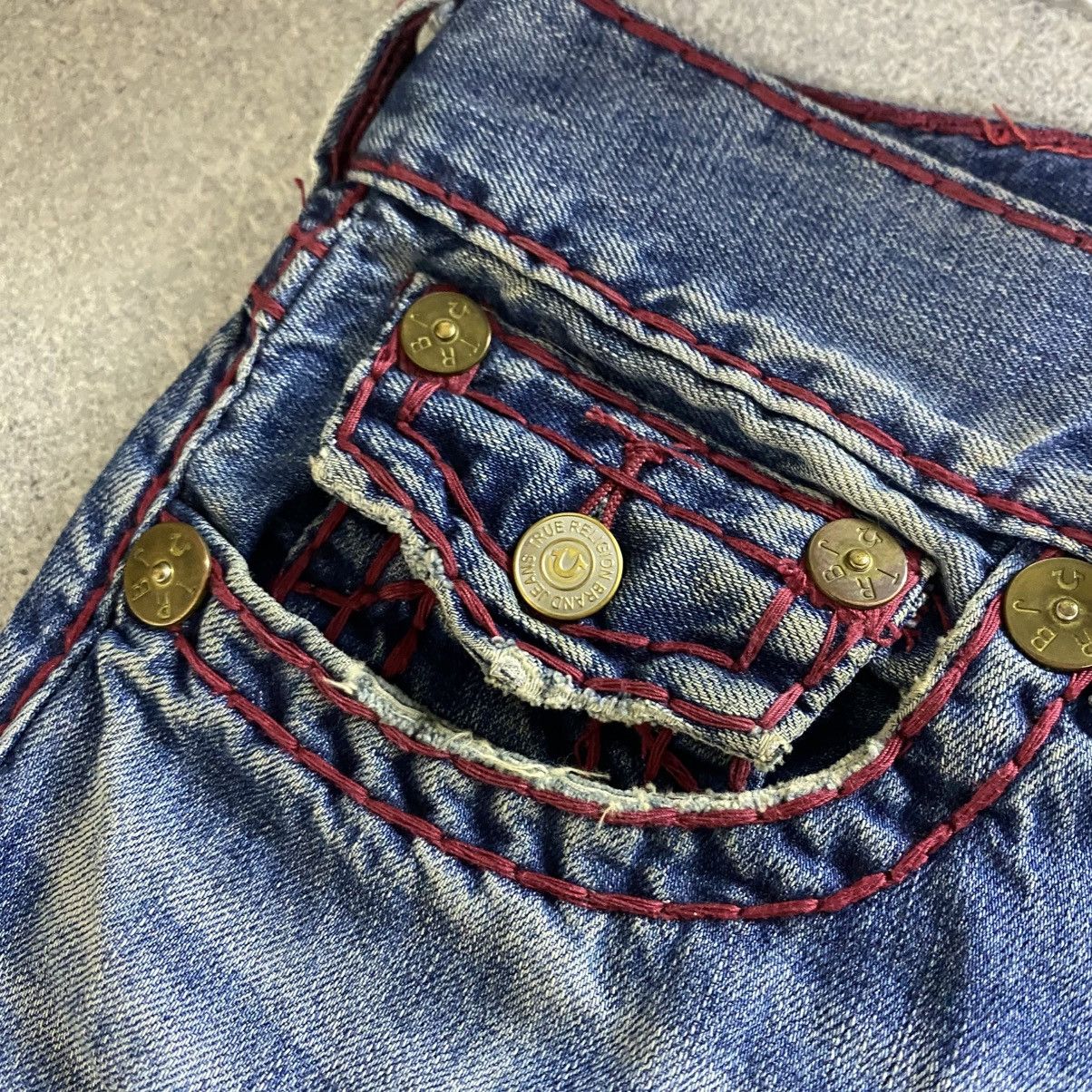 True Religion Vintage Y2K True Religion Jeans Baggy Skater Size US 34 / EU 50 - 10 Thumbnail