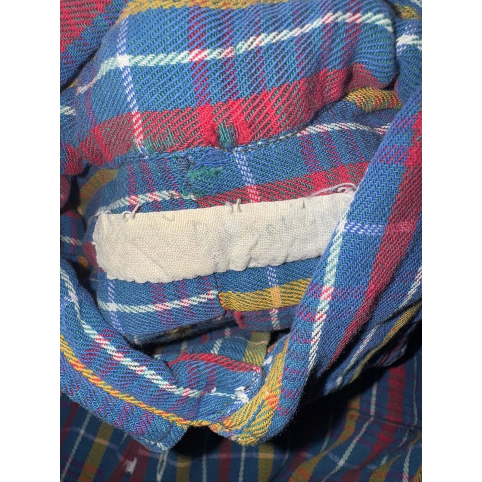 Sears × Vintage 70s Madras Plaid Popover Shirt L Pullover Button Down 23x28 Size US XL / EU 56 / 4 - 6 Thumbnail