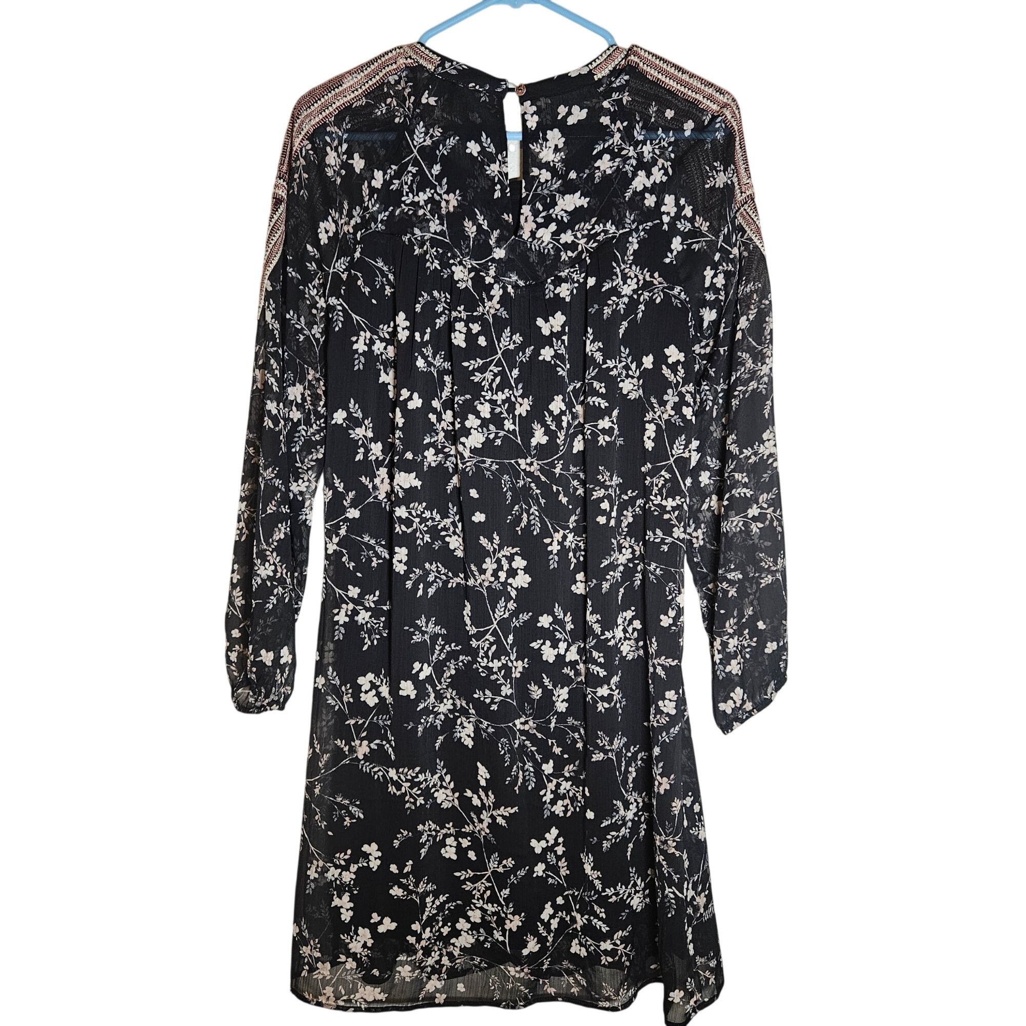 Anthropologie Anthro Daniel Rainn Women Estelle Embroidered Floral Tunic 8 Size M / US 6-8 / IT 42-44 - 10 Thumbnail