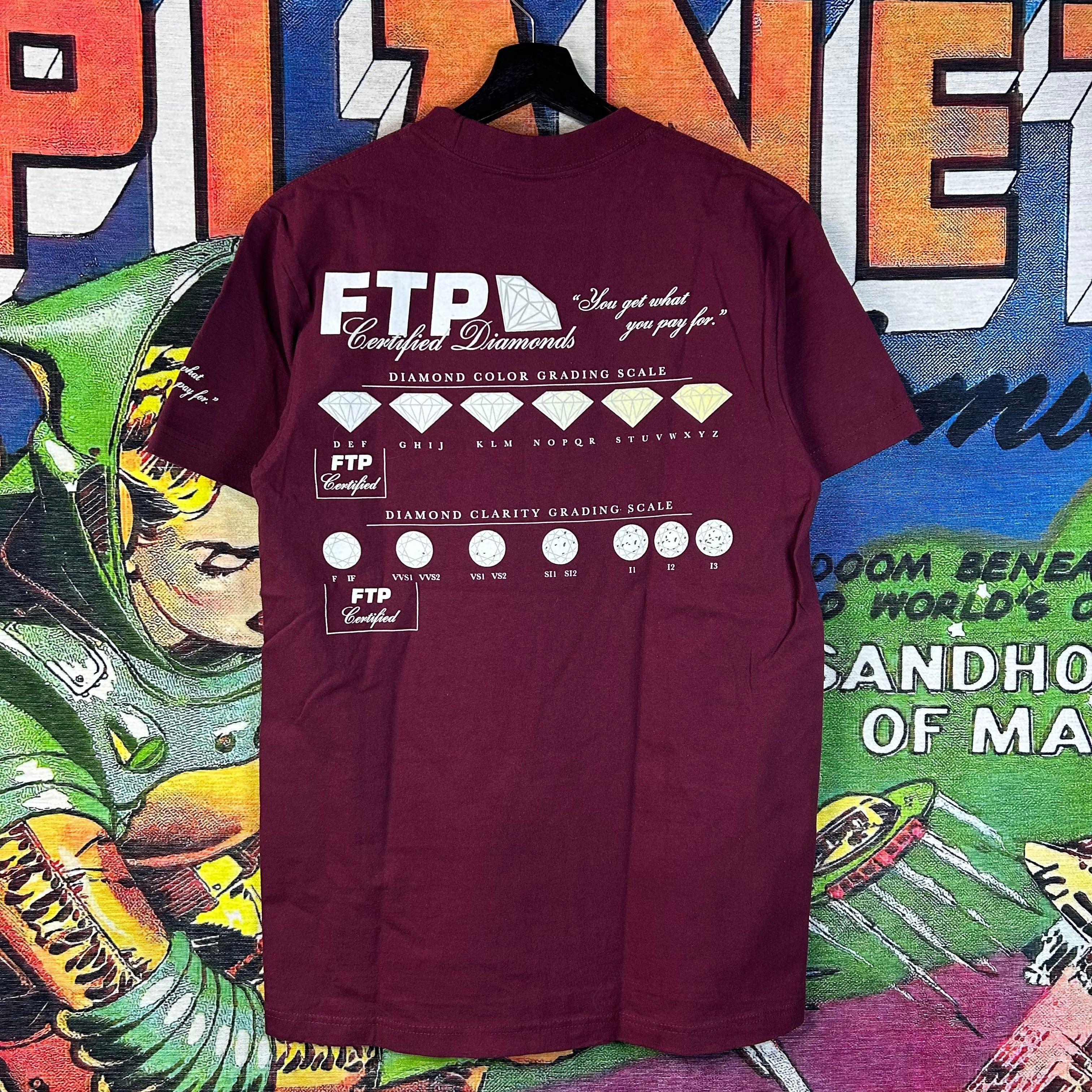 Fuck The Population FTP Certified Diamonds Tee Size Medium Size US M / EU 48-50 / 2 - 2 Thumbnail