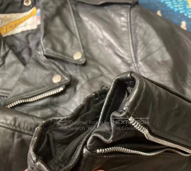 Schott Schott 618 locomotive leather jacket Size US L / EU 52-54 / 3 - 8 Thumbnail
