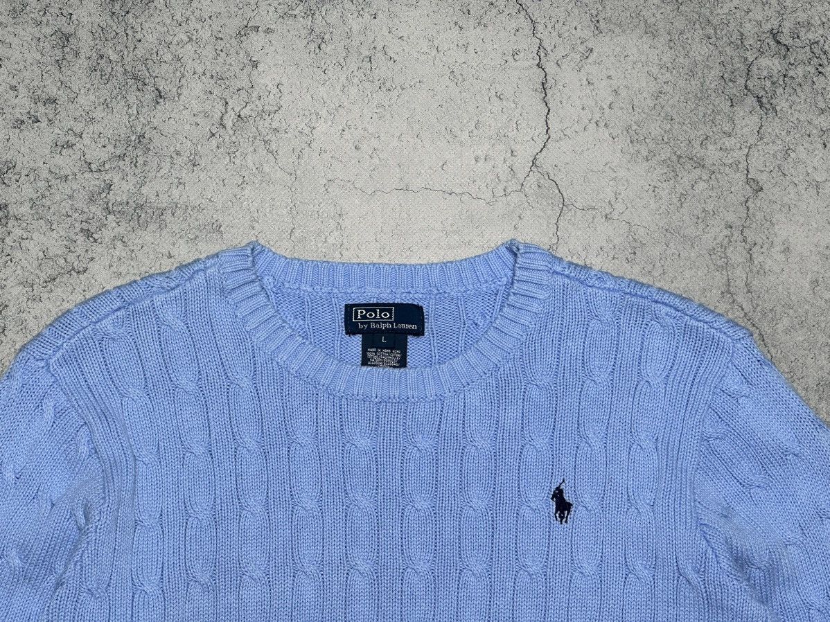 Polo Ralph Lauren Vintage Polo Ralph Lauren Knit Sweater Size L Size L / US 10 / IT 46 - 4 Thumbnail