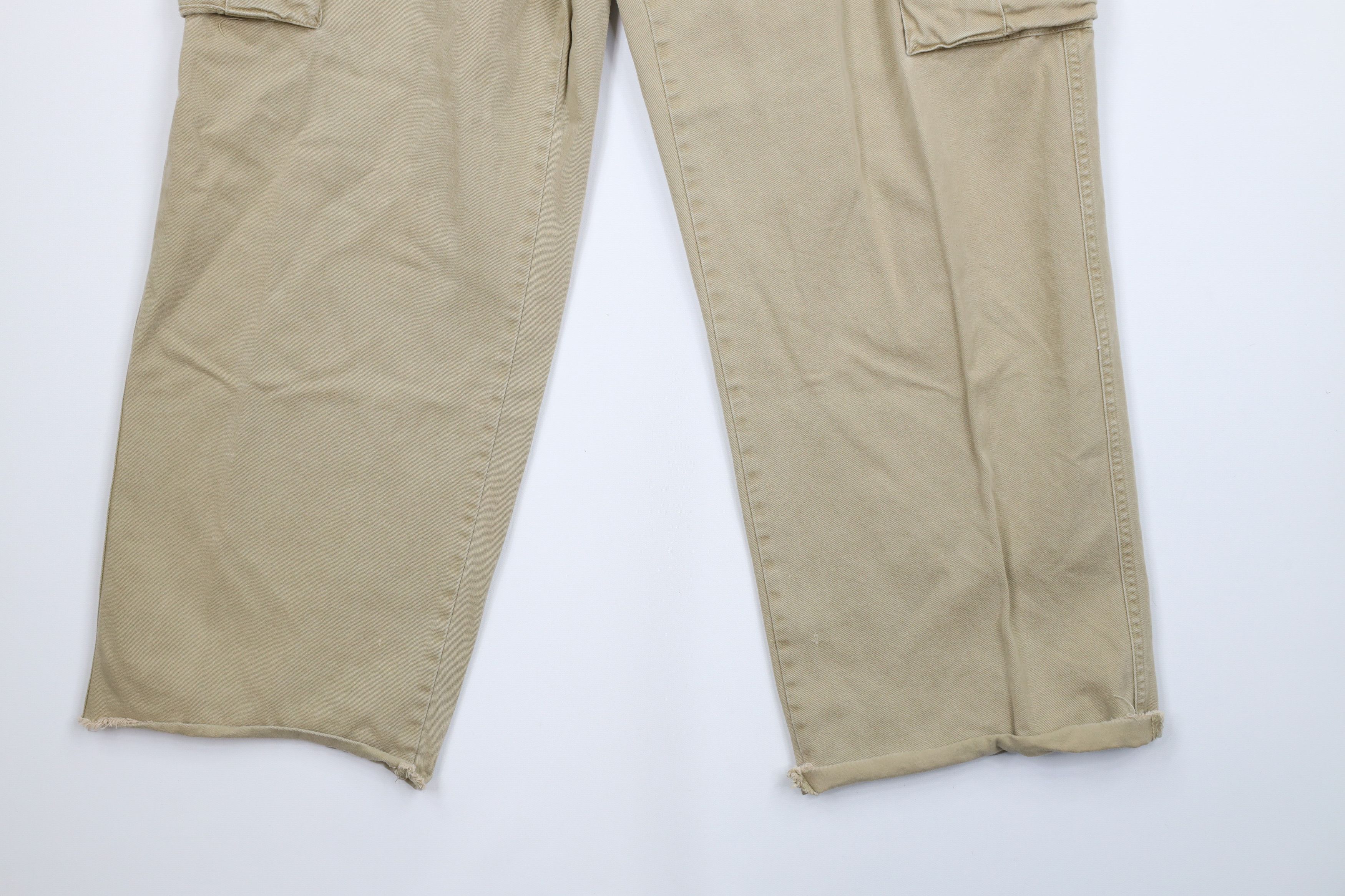American Eagle Outfitters Vintage American Eagle Outfitters Wide Leg Cargo Pants Size US 32 / EU 48 - 4 Thumbnail