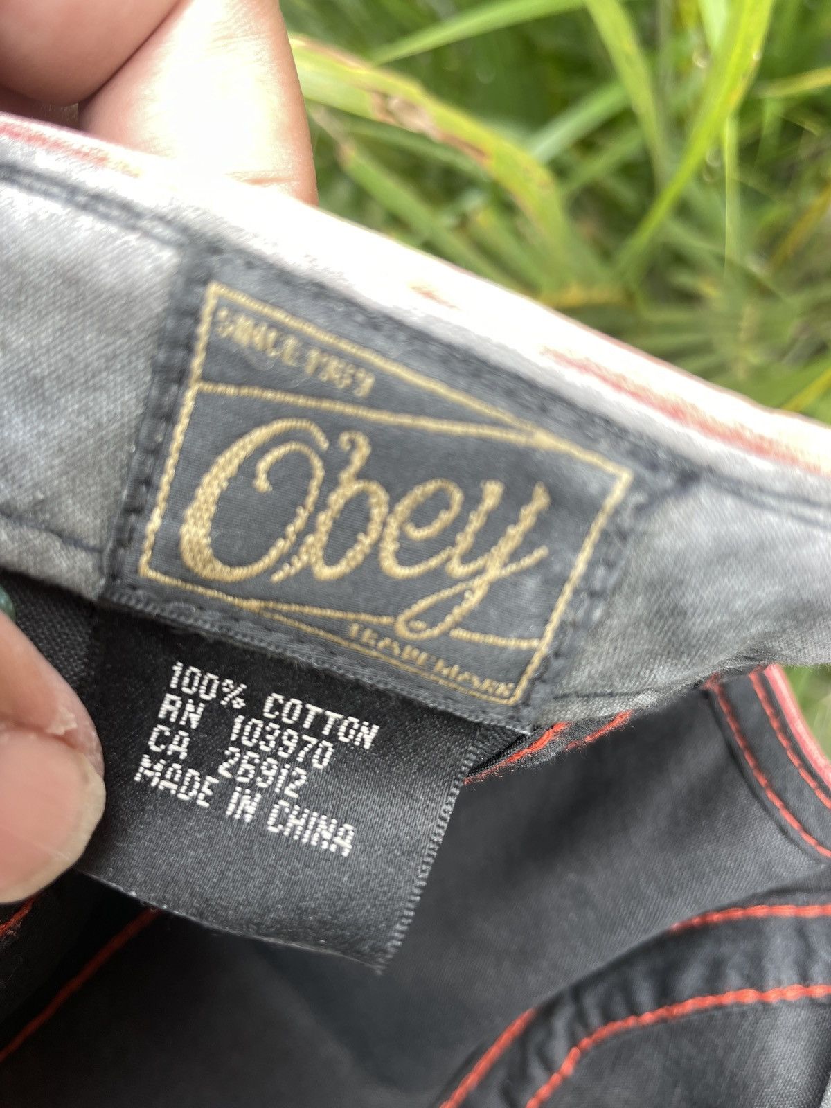 Obey × Vintage OBEY 5PANEL TIEDYE MOTIF Size ONE SIZE - 5 Thumbnail