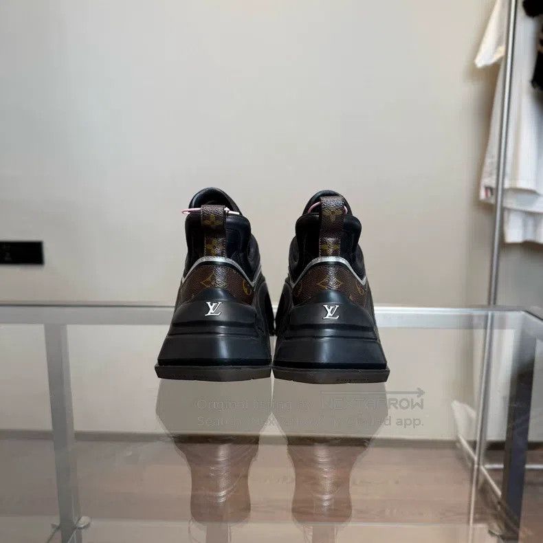 Louis Vuitton Louis Vuitton Archlight 2.0 Black Patchwork Dad Shoes Size US 8 / IT 38 - 8 Thumbnail