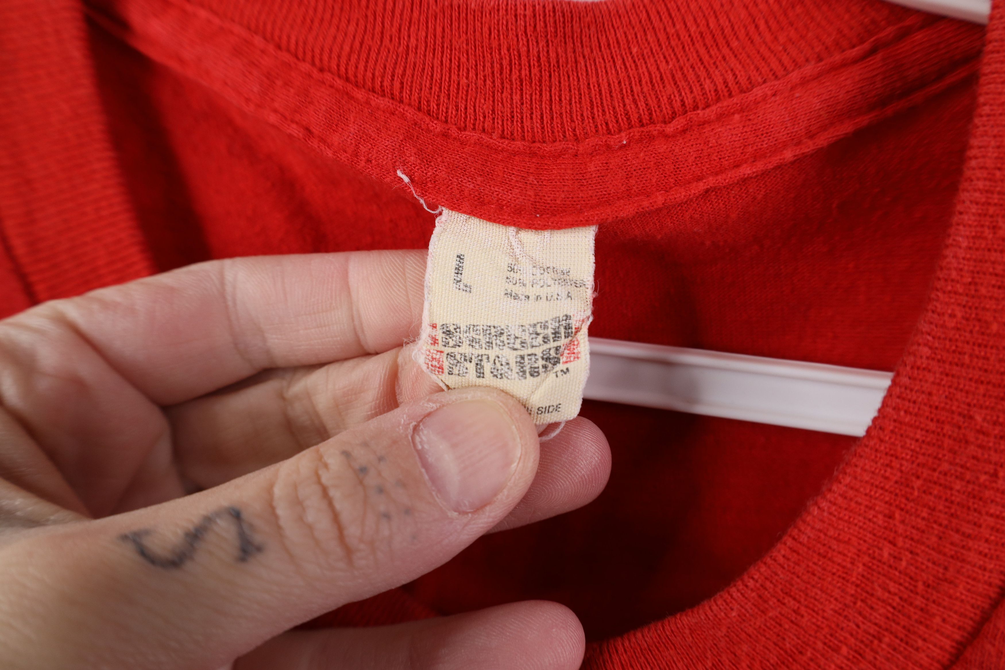 Vintage Vintage 80s Bros 3 Ring Circus Short Sleeve T-Shirt Red USA Size US L / EU 52-54 / 3 - 8 Thumbnail