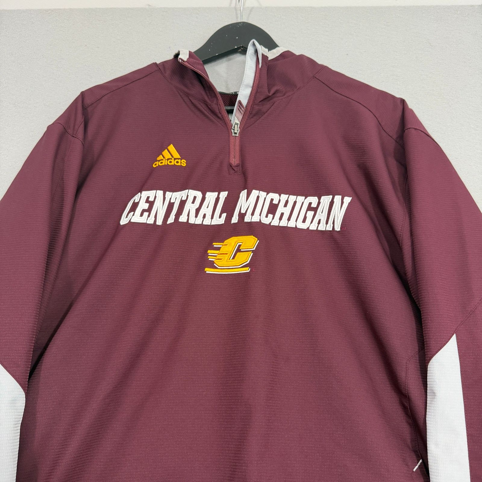 Adidas Adidas Central Michigan University Windbreaker Men's XL CMU Size US XL / EU 56 / 4 - 2 Thumbnail