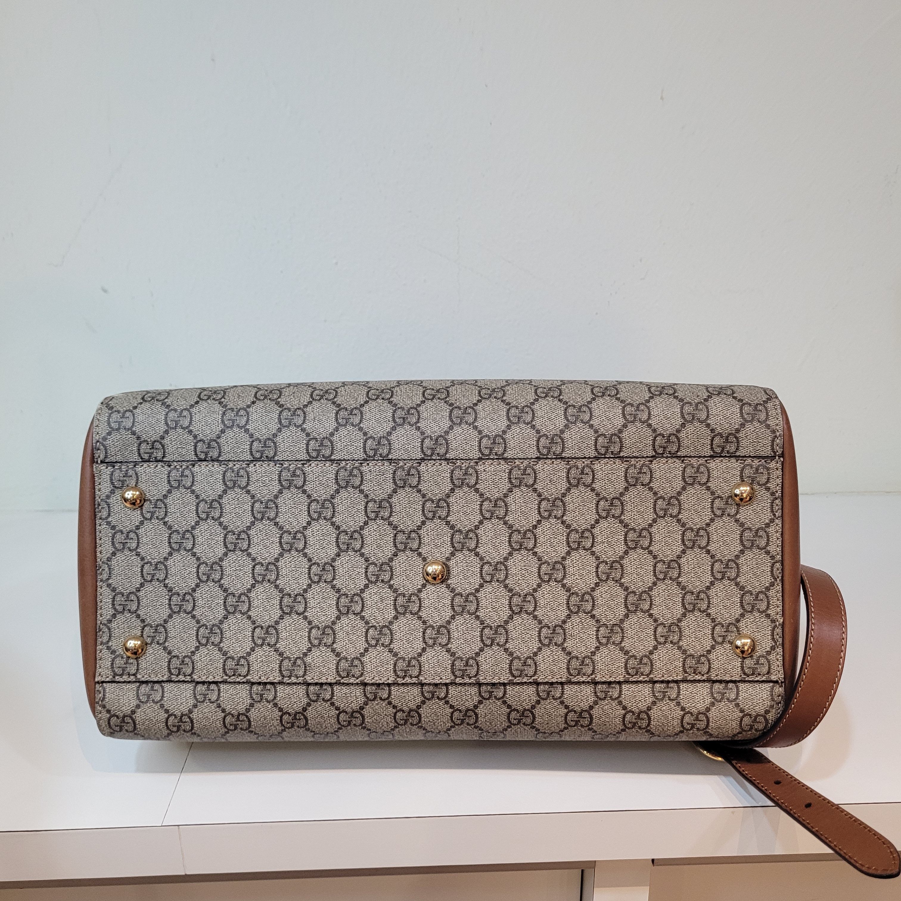 Gucci Gucci GG Supreme Boston Large Sling Crossbody Bag Size ONE SIZE - 5 Thumbnail