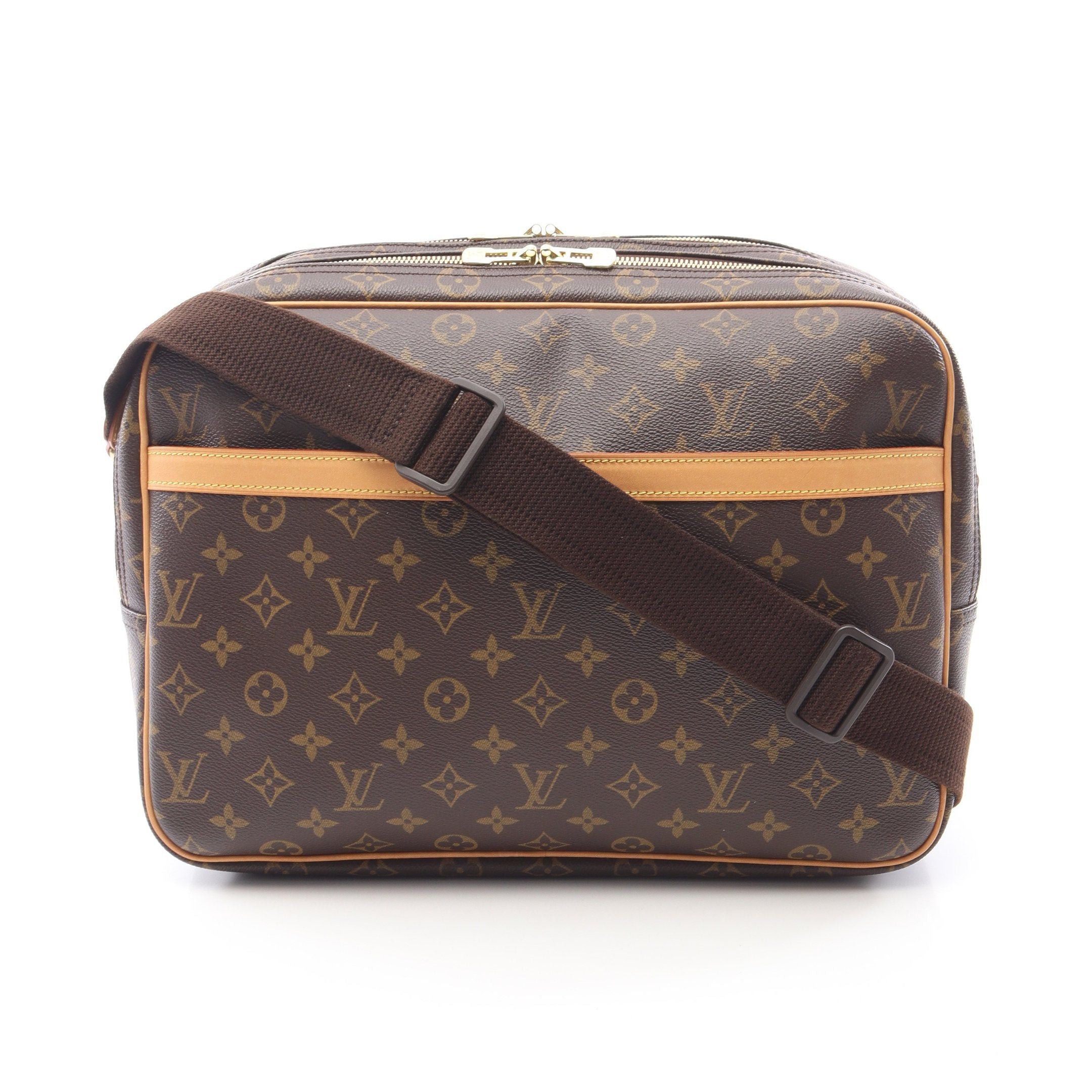 Louis Vuitton Louis Vuitton Reporter Gm Monogram Shoulder Bag Leather Brown Size ONE SIZE - 1 Thumbnail