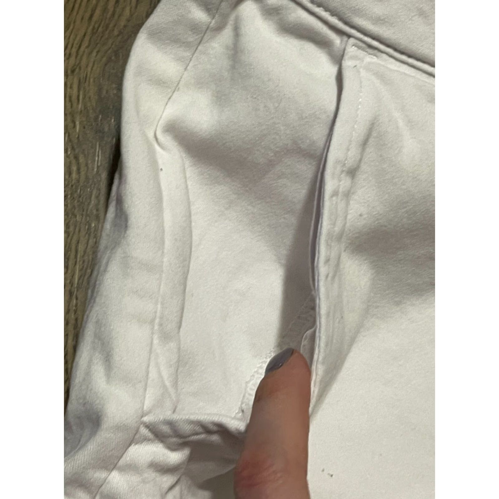 Vintage AND NOW THIS Shorts Men's 31 White Pockets Flat Front Casual Chino Regular Size US 31 - 5 Thumbnail