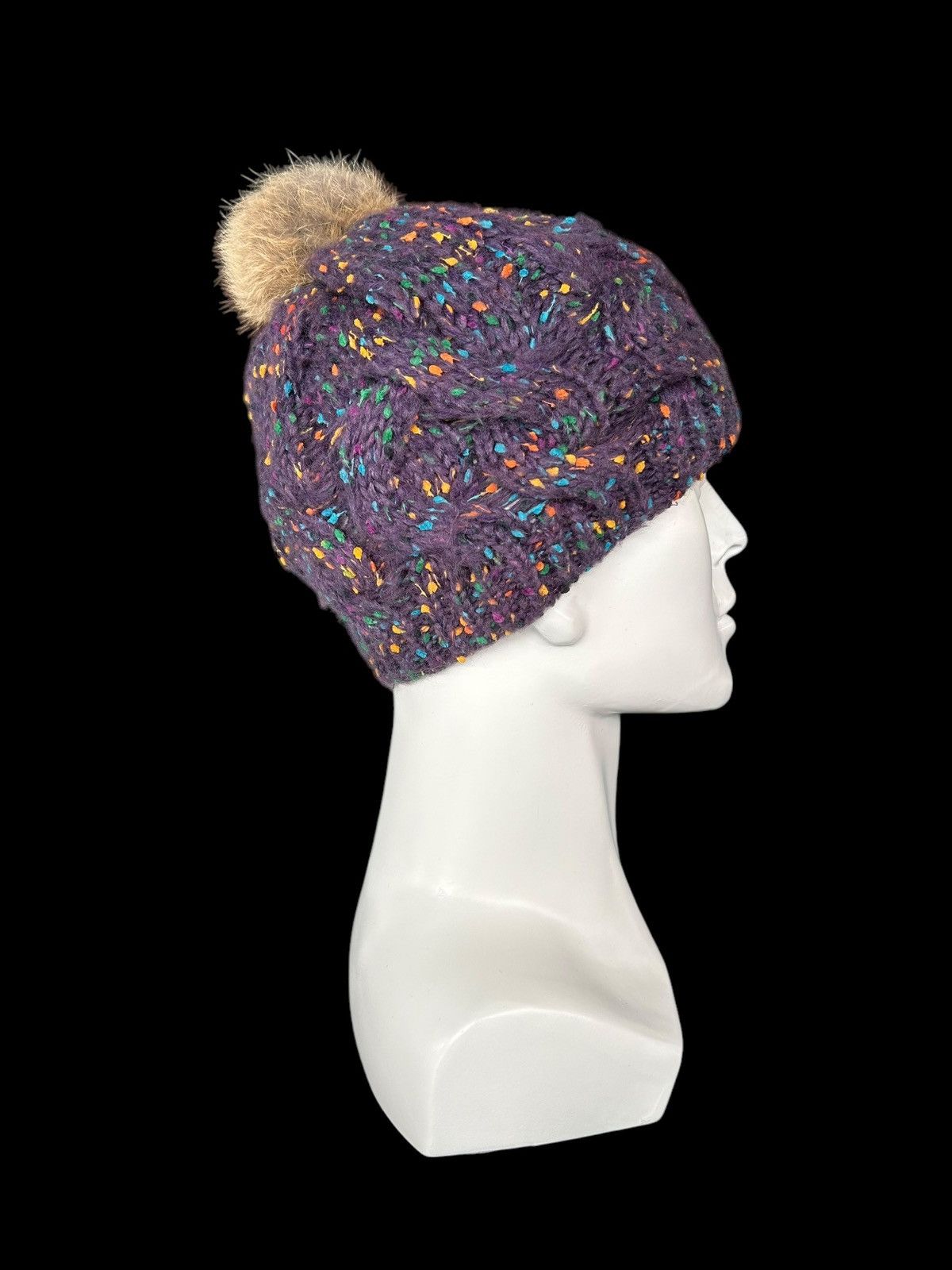 Japanese Brand × Kapital × Vintage Crochet knitted Japanese Style Beanie Hats ☠️☠️ Size ONE SIZE - 3 Thumbnail