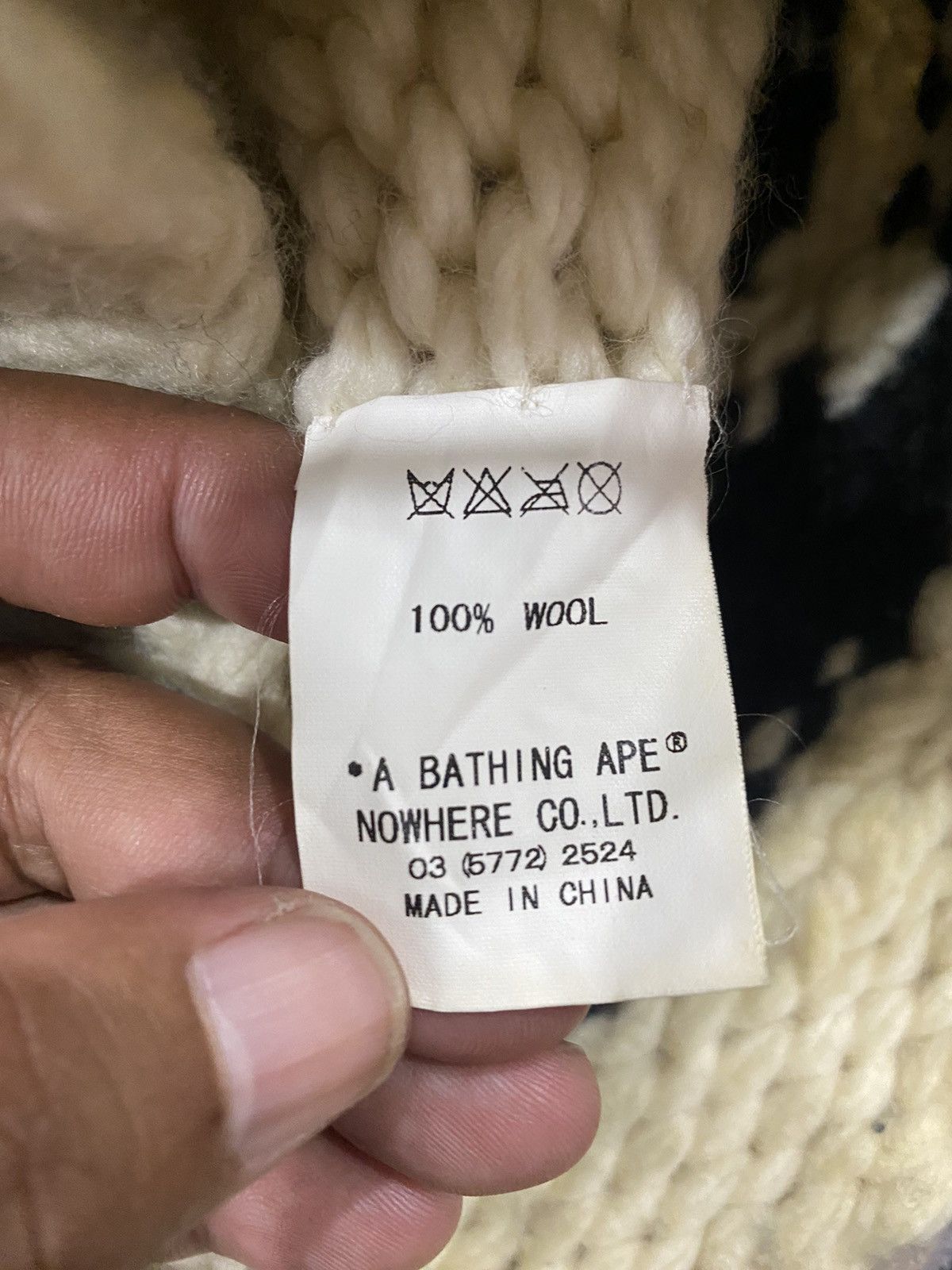 Bape BATHING APE NIGO ACCESORIES BEANIE Size ONE SIZE - 5 Thumbnail
