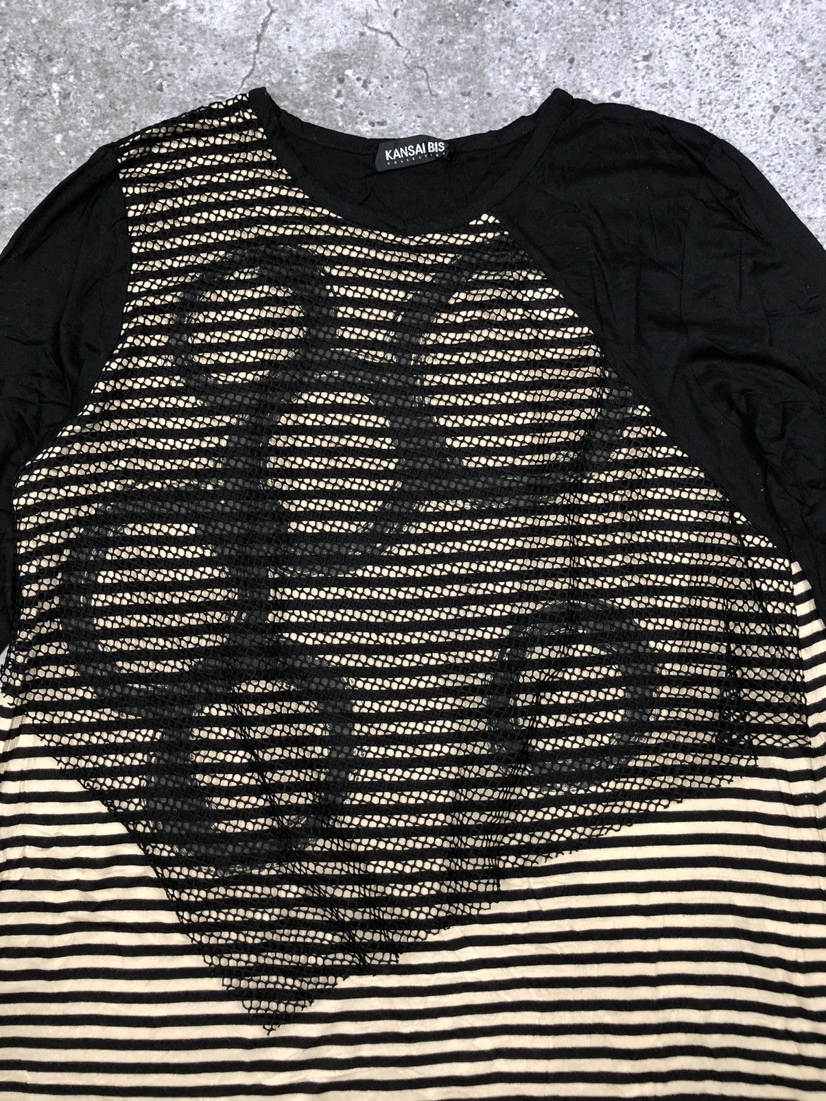 Comme des Garcons × Japanese Brand × Kansai Yamamoto KANSAI BIS RAWSHIRT Size US M / EU 48-50 / 2 - 3 Thumbnail