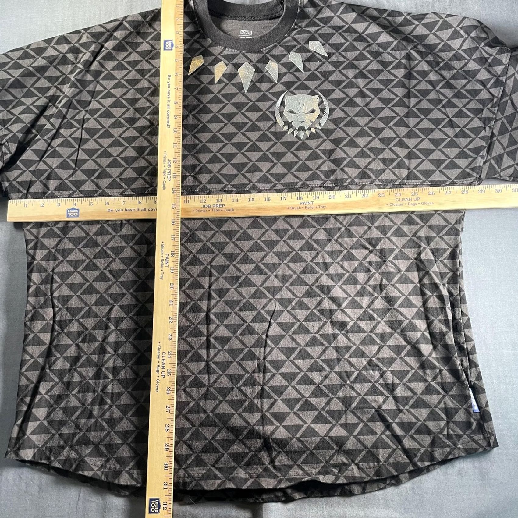 Vintage Marvel Black Panther Shirt Mens 2XL Spirit Jersey Wakanda Forever Long Sleeve Size US XXL / EU 58 / 5 - 3 Thumbnail