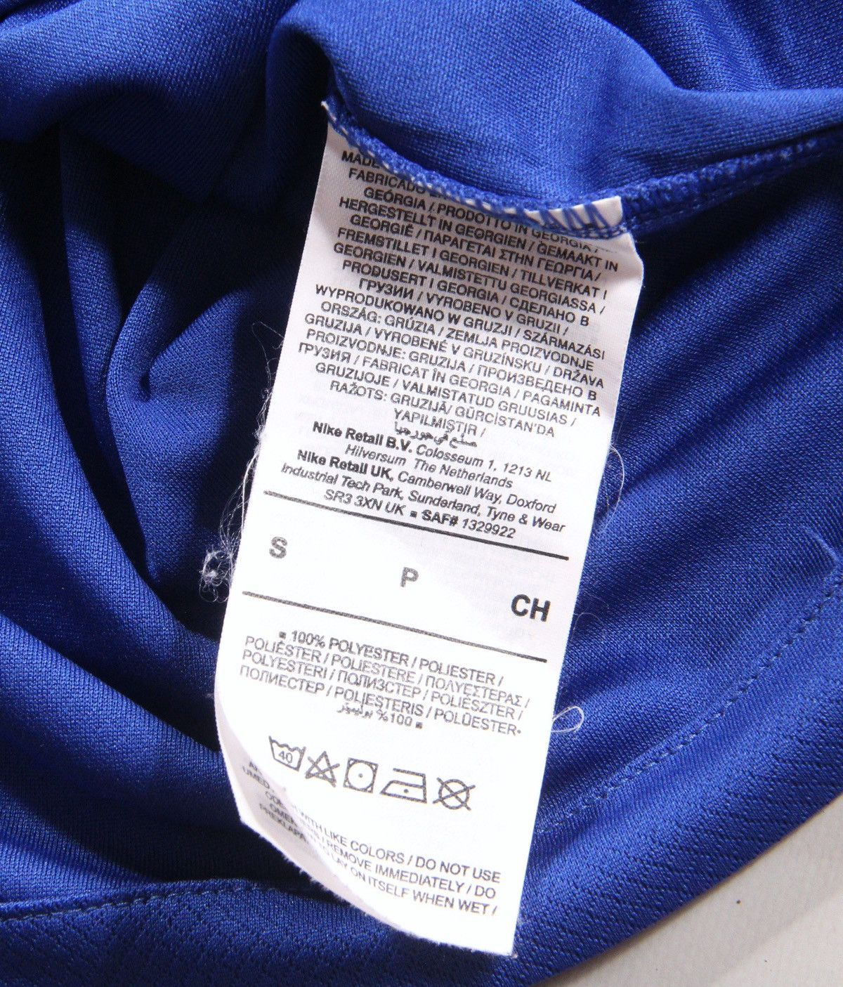 Nike Nike x Chelsea London Soccer Football Jersey Shirt England S Size US S / EU 44-46 / 1 - 5 Thumbnail