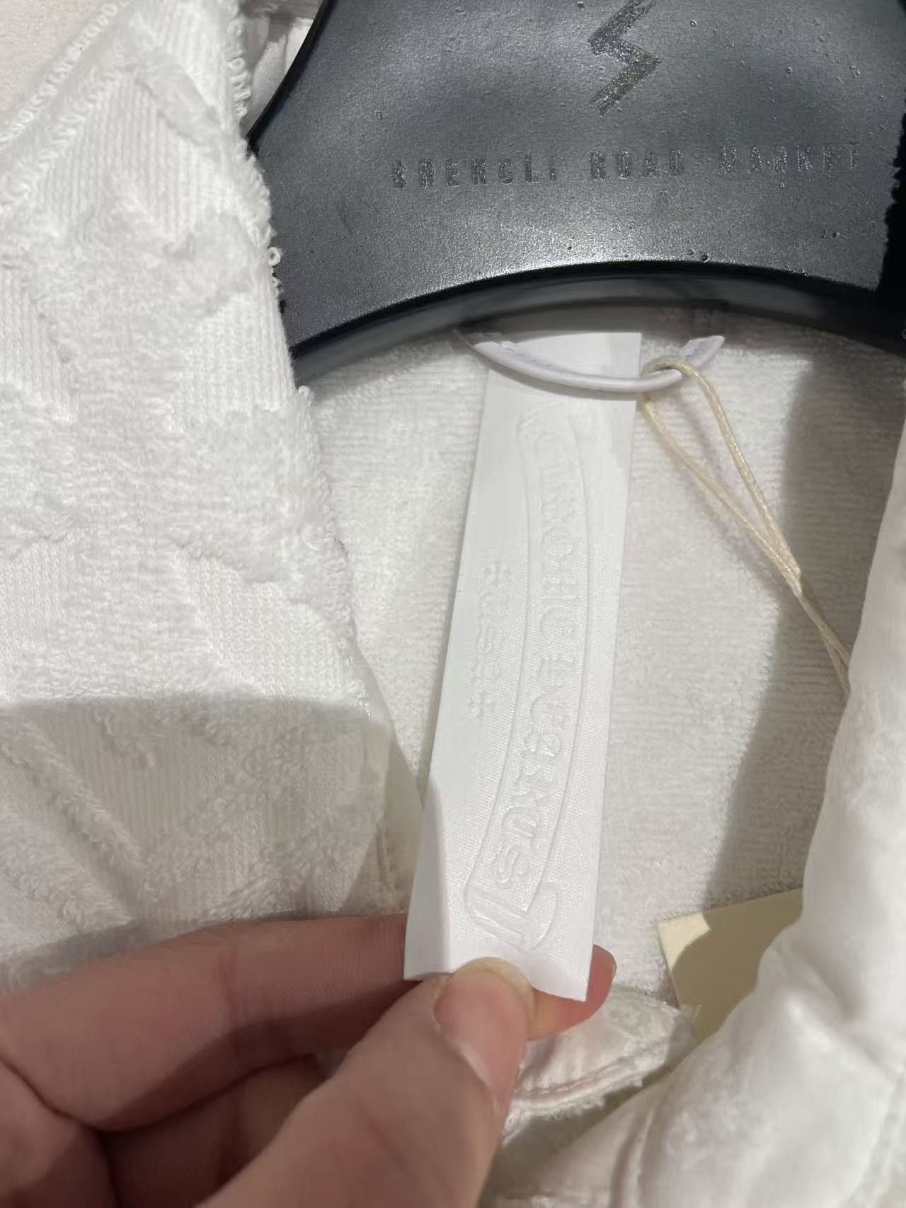 Chrome Hearts Chrome Hearts Terry Cloth Plus Monogram Short Sleeve Shirt Size M / US 6-8 / IT 42-44 - 4 Thumbnail