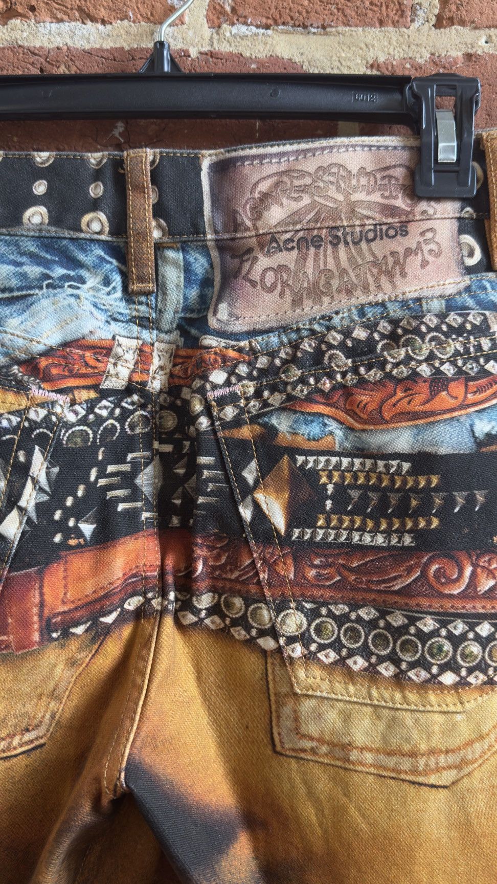 Acne Studios SS25 ACNE STUDIOS | Acne Studios 2006M Trompe L’Oeil Jeans — Size US 28 / EU 44 - 3 Thumbnail
