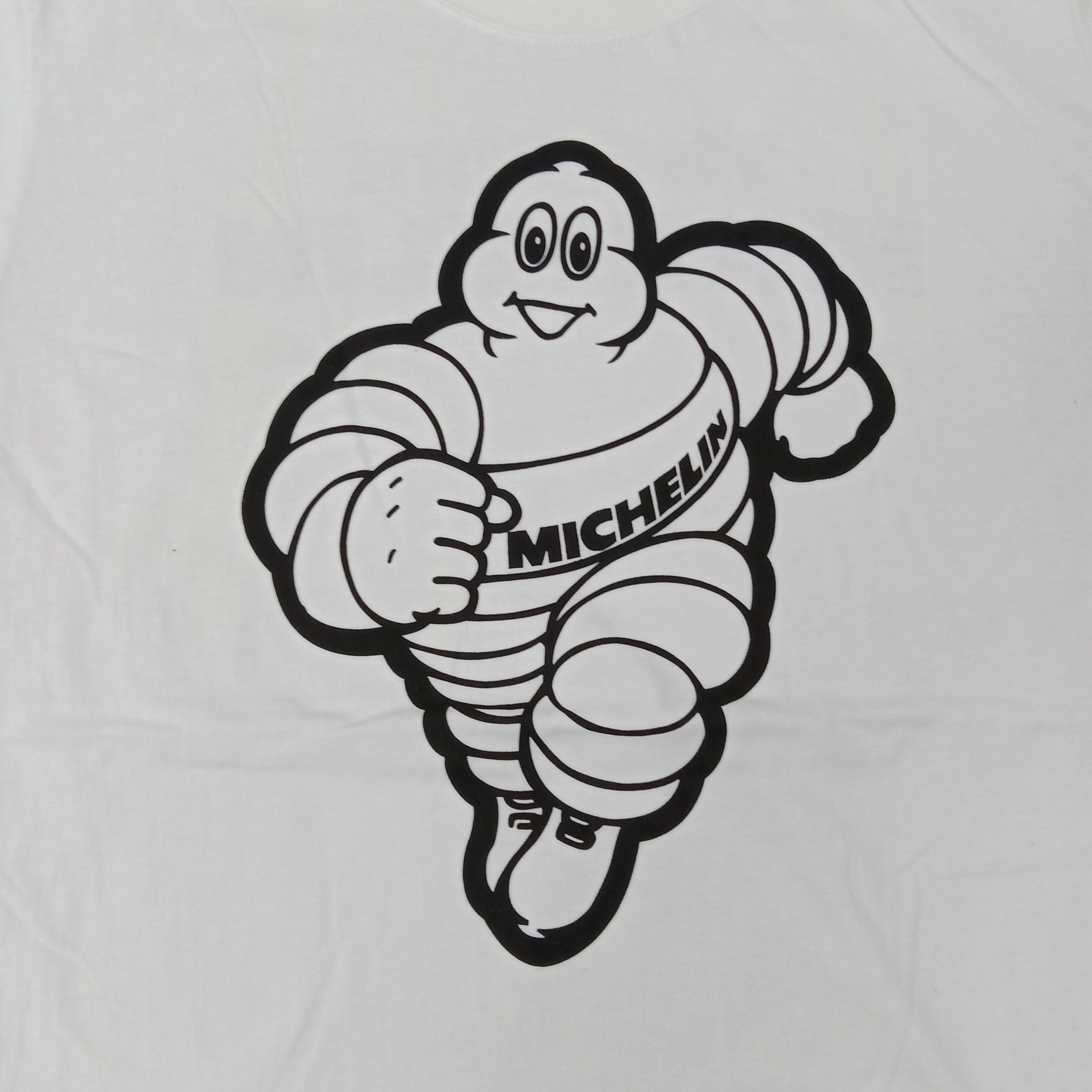 Vintage The Tire Michelin Racing Motorsports Tshirt C259N6 Size US L / EU 52-54 / 3 - 2 Thumbnail