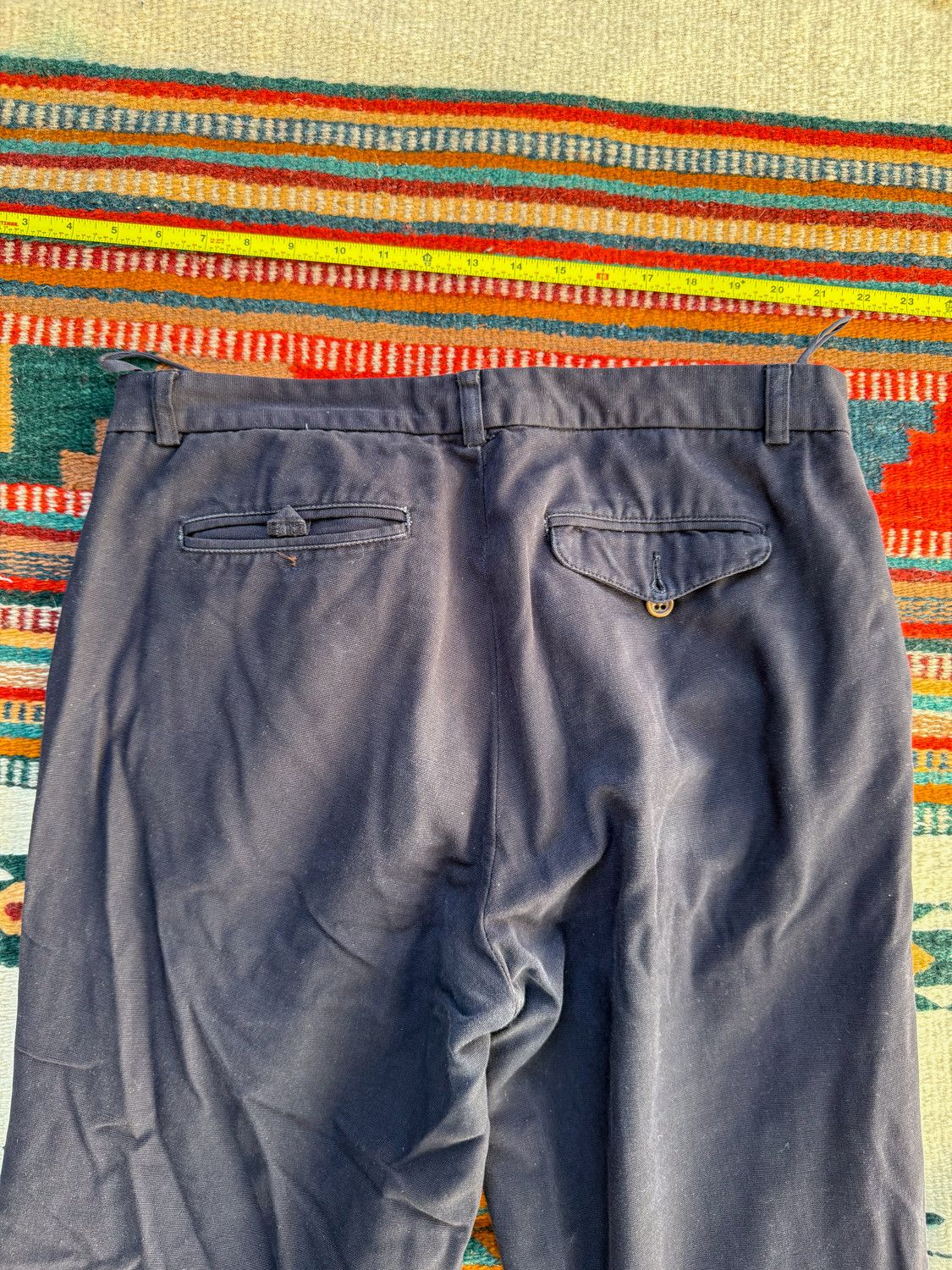 Our Legacy Navy Canvas Chinos - S/S 2013 Size US 32 / EU 48 - 5 Thumbnail