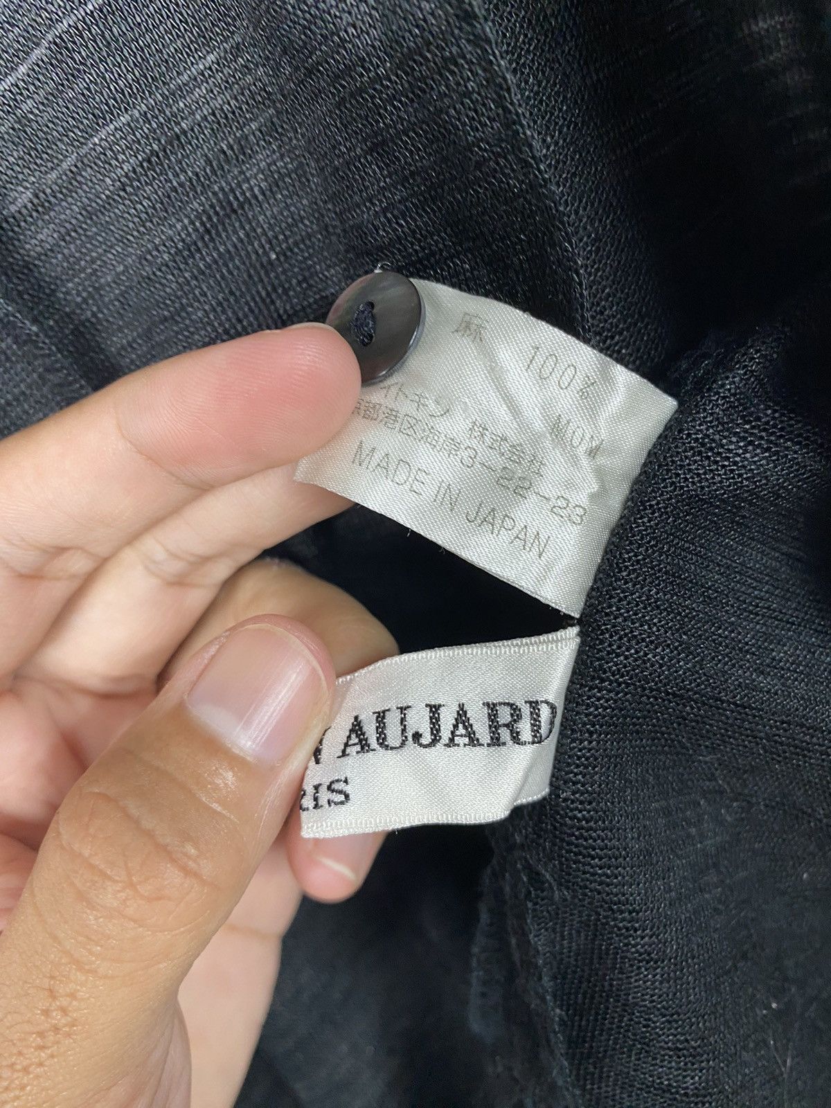 Japanese Brand Christian Aujard Button Up Shirt Size M / US 6-8 / IT 42-44 - 5 Thumbnail