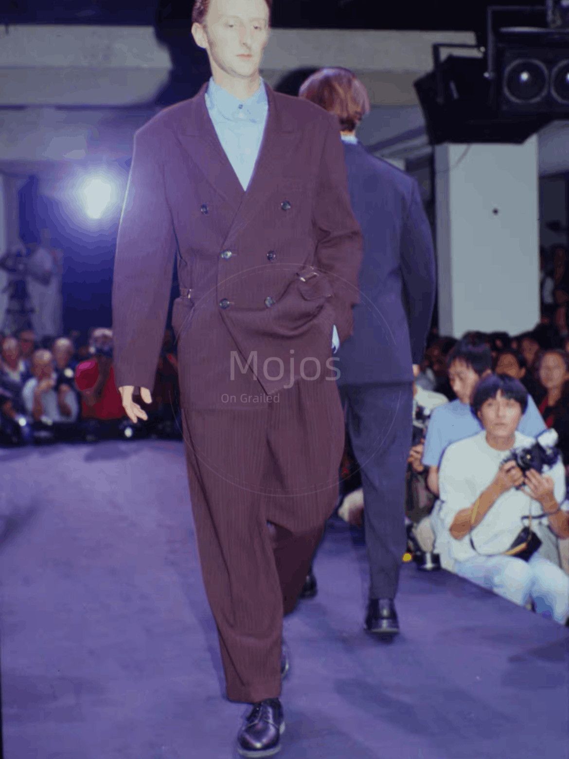 Yohji Yamamoto Yohji Yamamoto Pour Homme 89AW Bow TIe Season Jacket-2508 Size US M / EU 48-50 / 2 - 9 Thumbnail