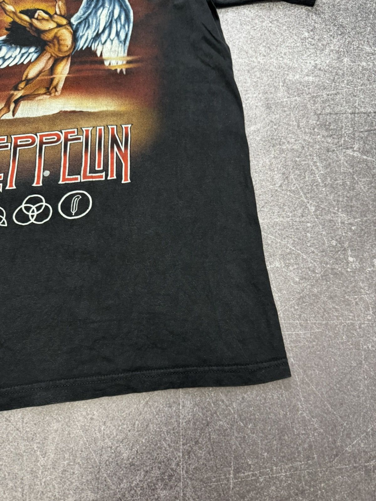 Band Tees Vintage 2000s Led Zeppelin Icarus T Shirt Rock Band Size US XL / EU 56 / 4 - 6 Thumbnail
