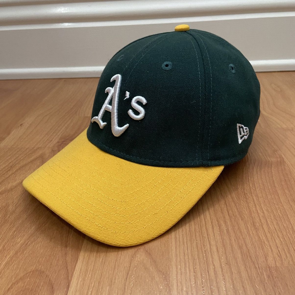 MLB × New Era New Era MLB Oakland Athletics A’s Logo Adjustable Hat Size ONE SIZE - 2 Thumbnail
